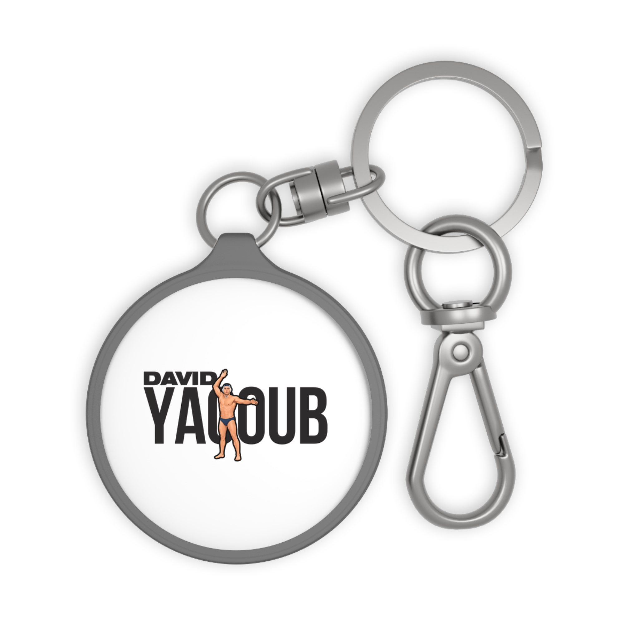 Keychain — character_player_name in Grey