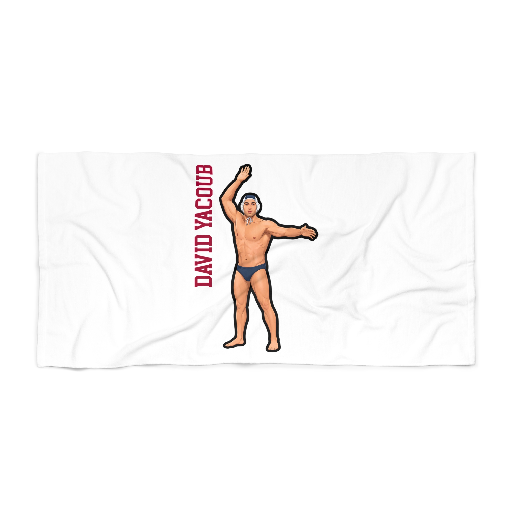 Beach Towel — character_name_vertical in Classic