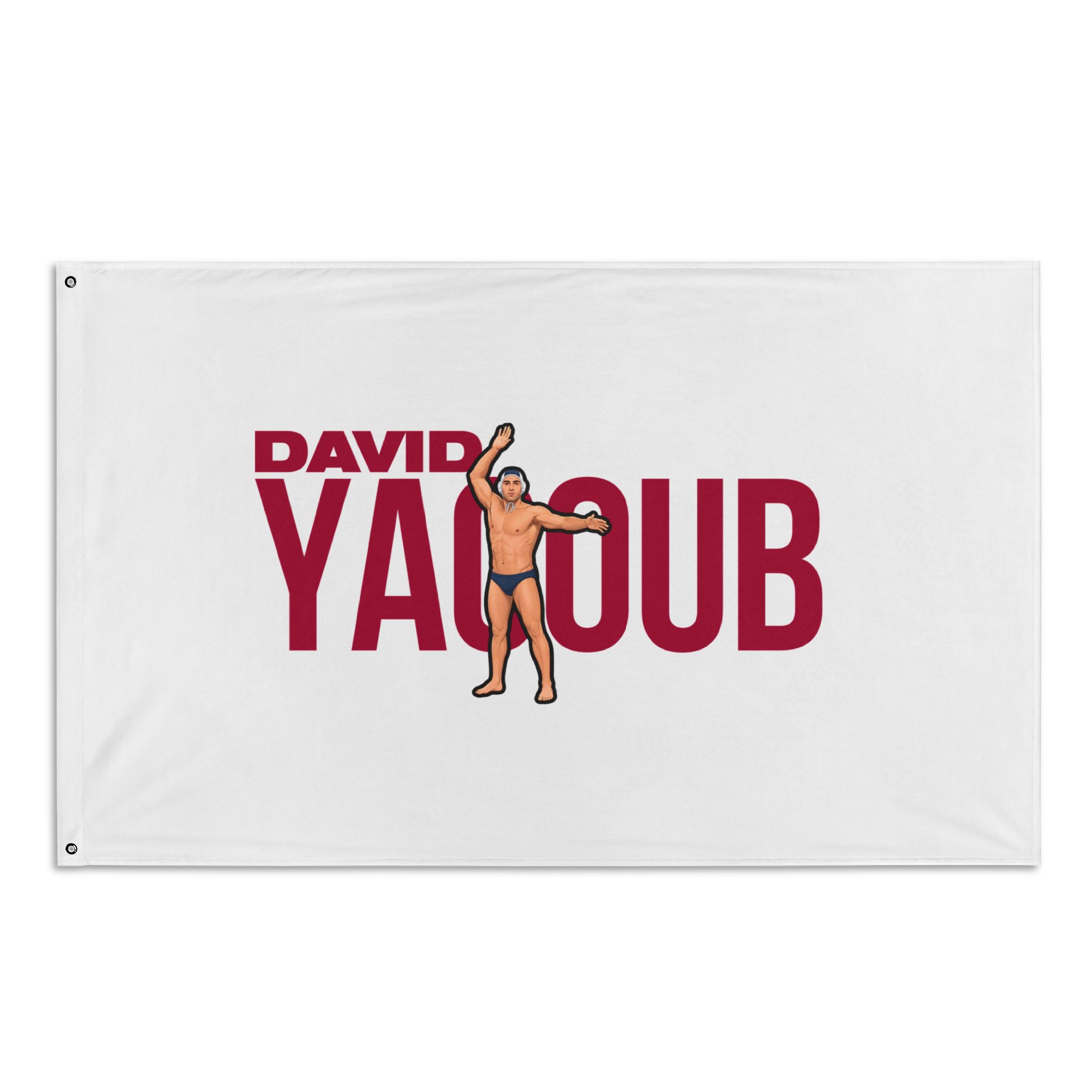 Flag (35 × 56 in) — character_player_name in Classic