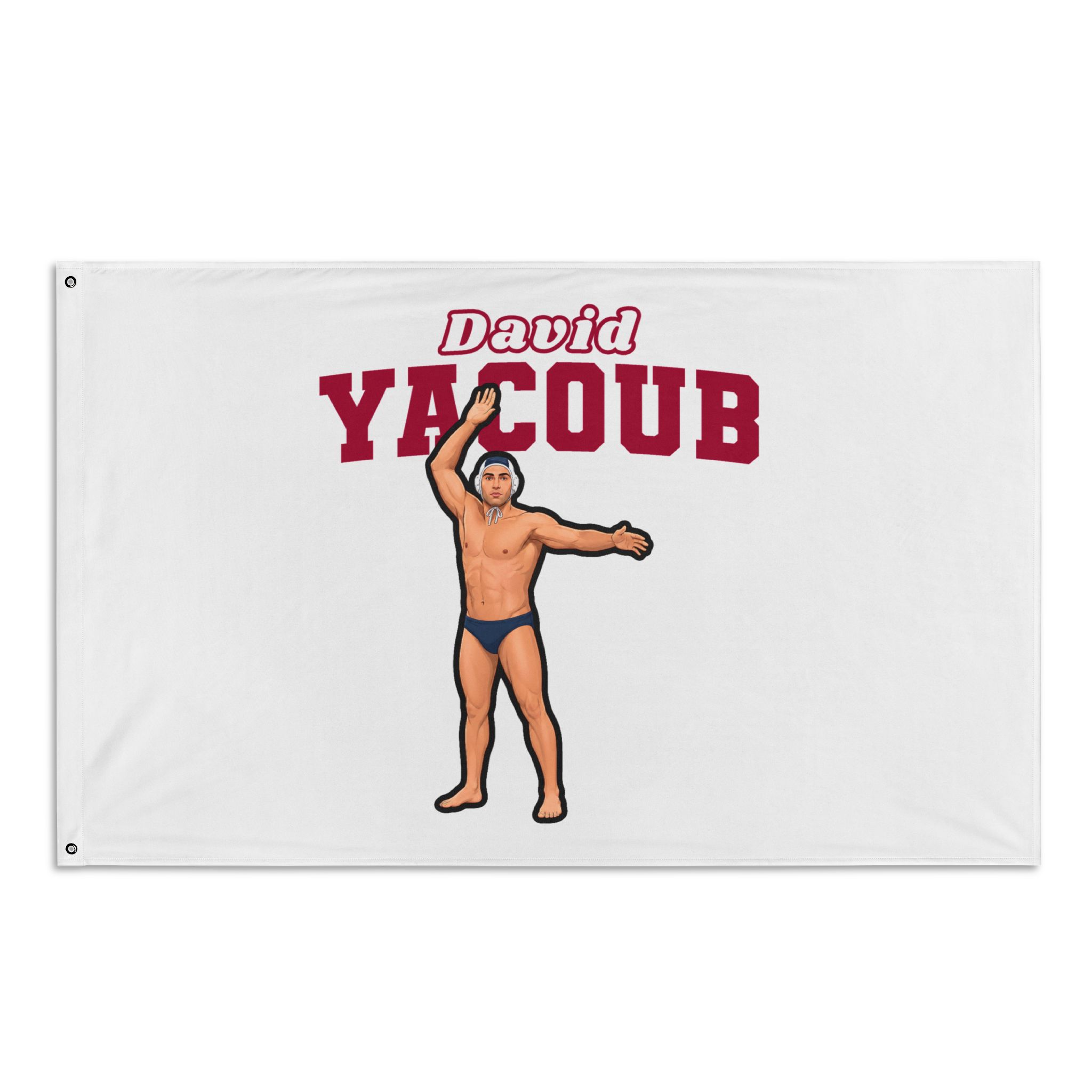 Flag (35 × 56 in) — character_name_arch in Classic