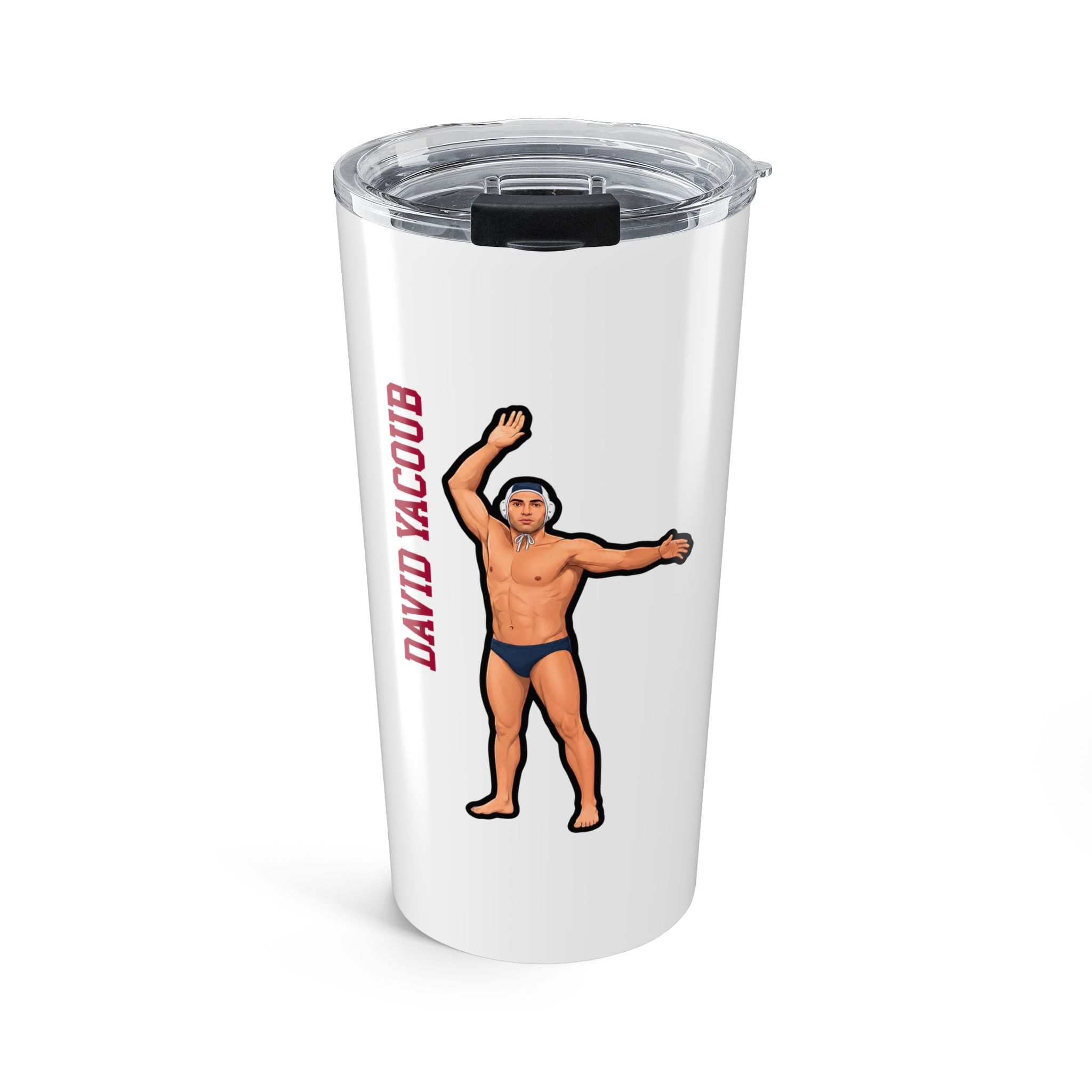 20oz Tumbler — character_name_vertical in Classic