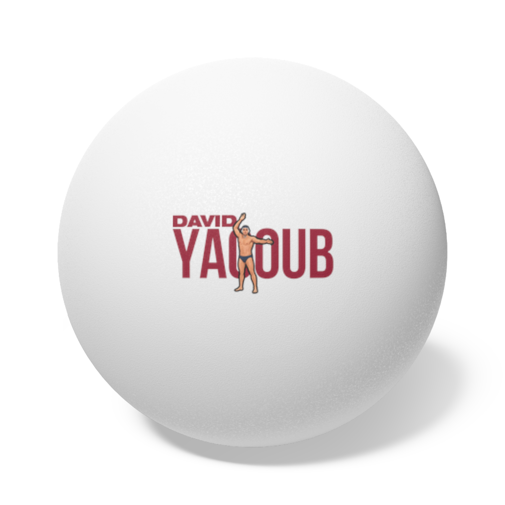 Ping Pong Balls, 6 pcs — character_player_name in White