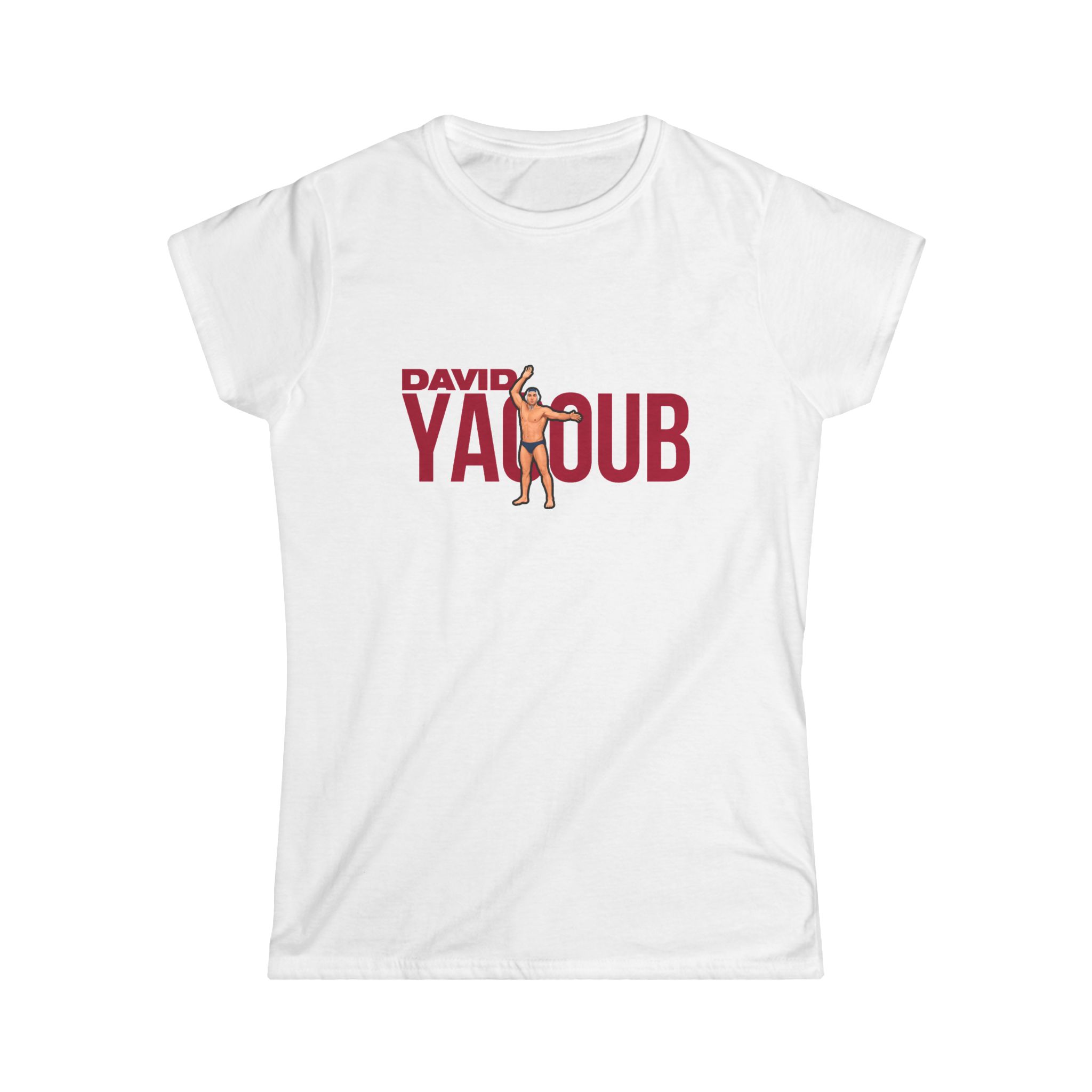 Women's Softstyle Tee — character_player_name in White