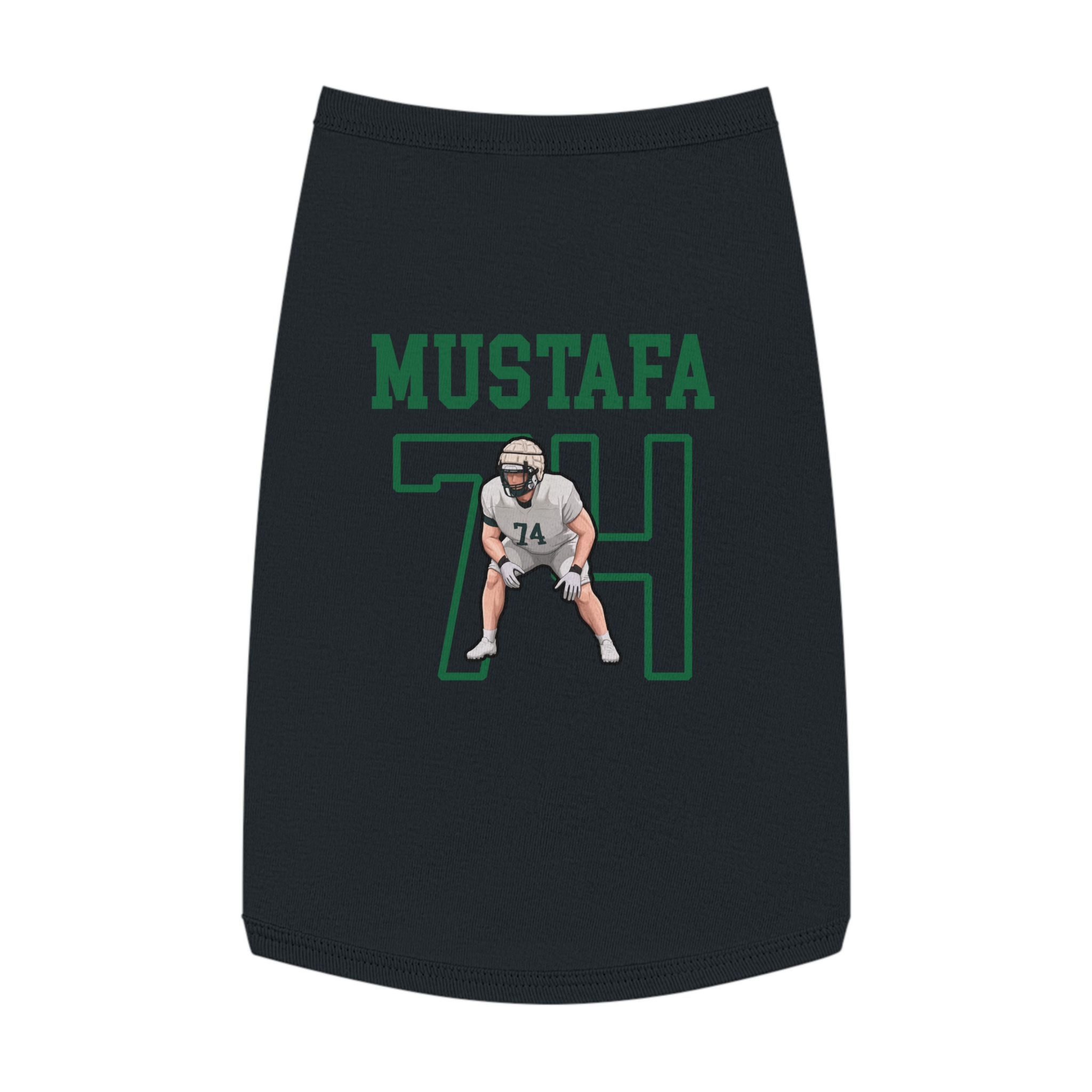 Pet Tank Top — character_shirsey in Black