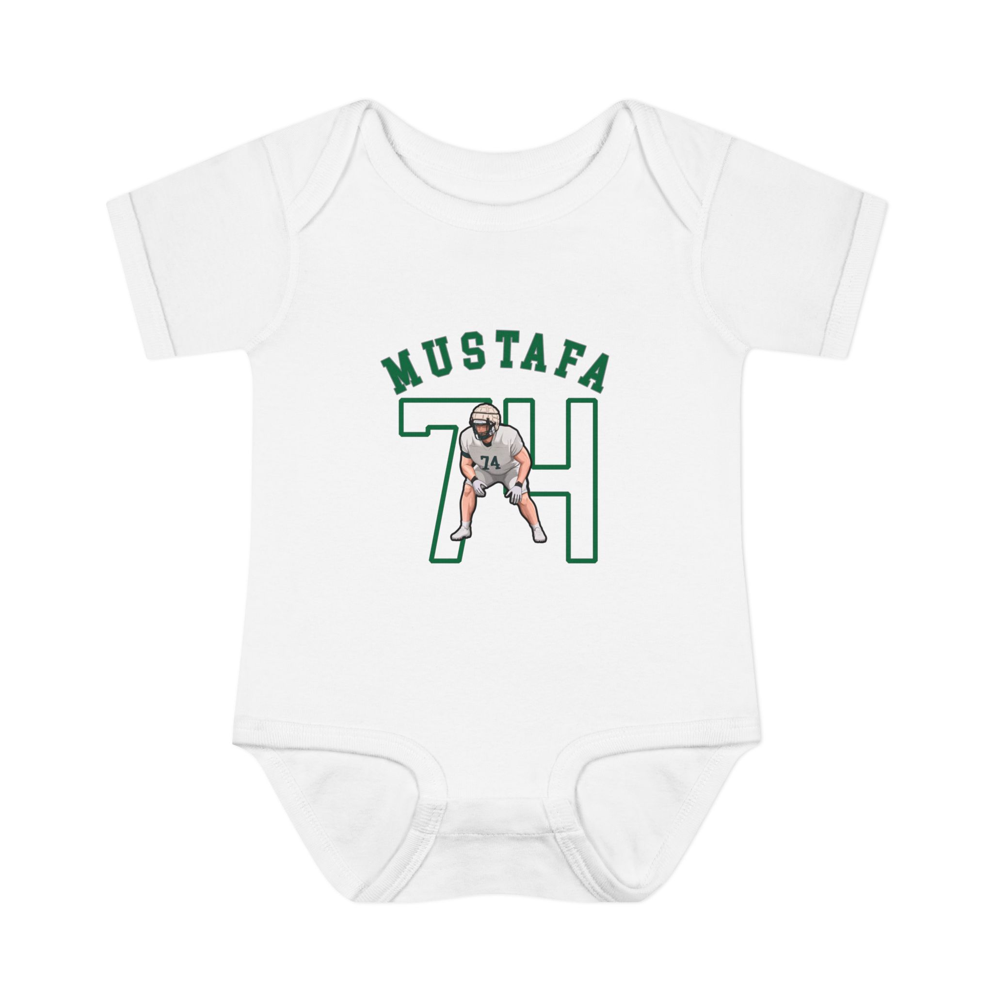 Baby Onesie — character_shirsey_arch in White