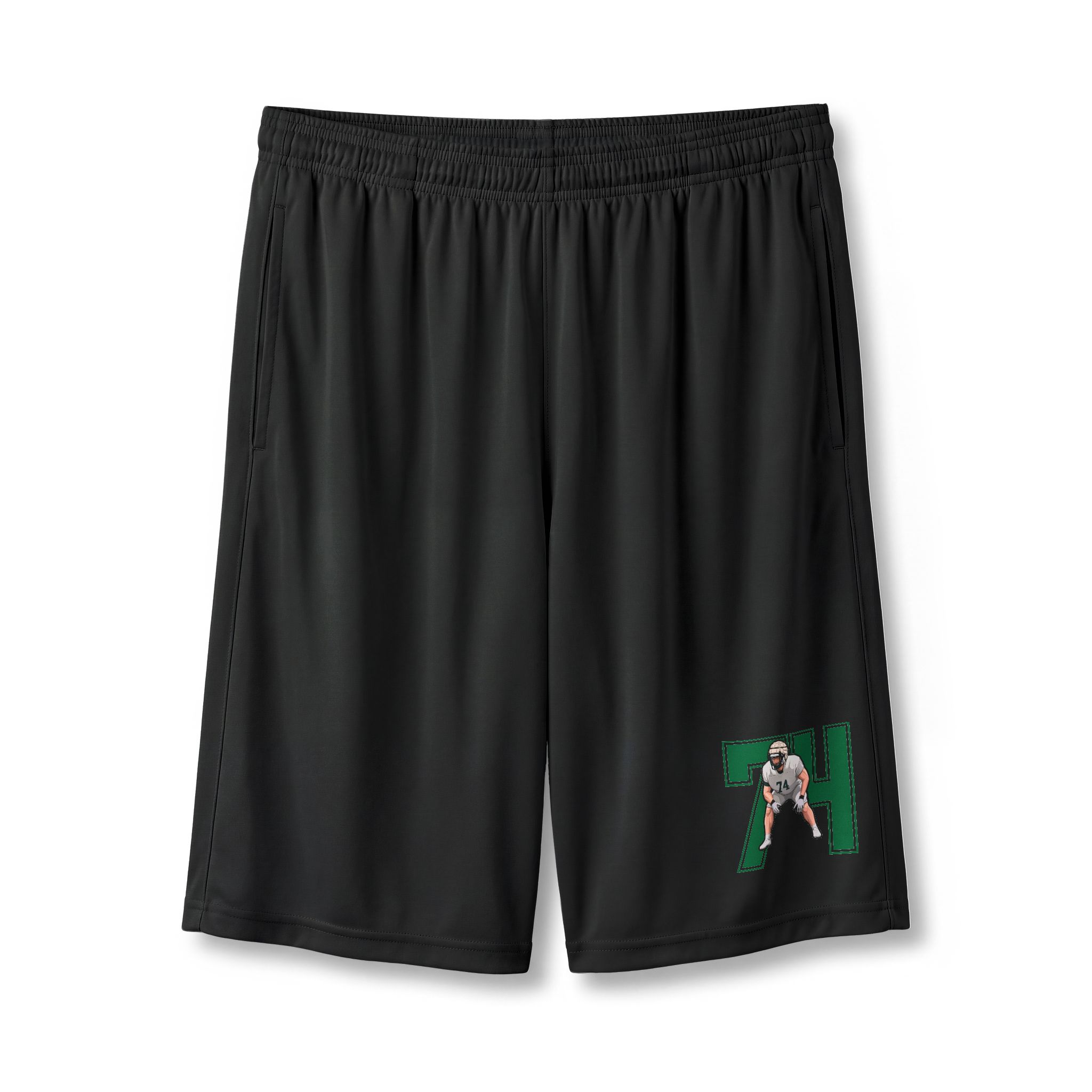 Shorts — character_number in Black