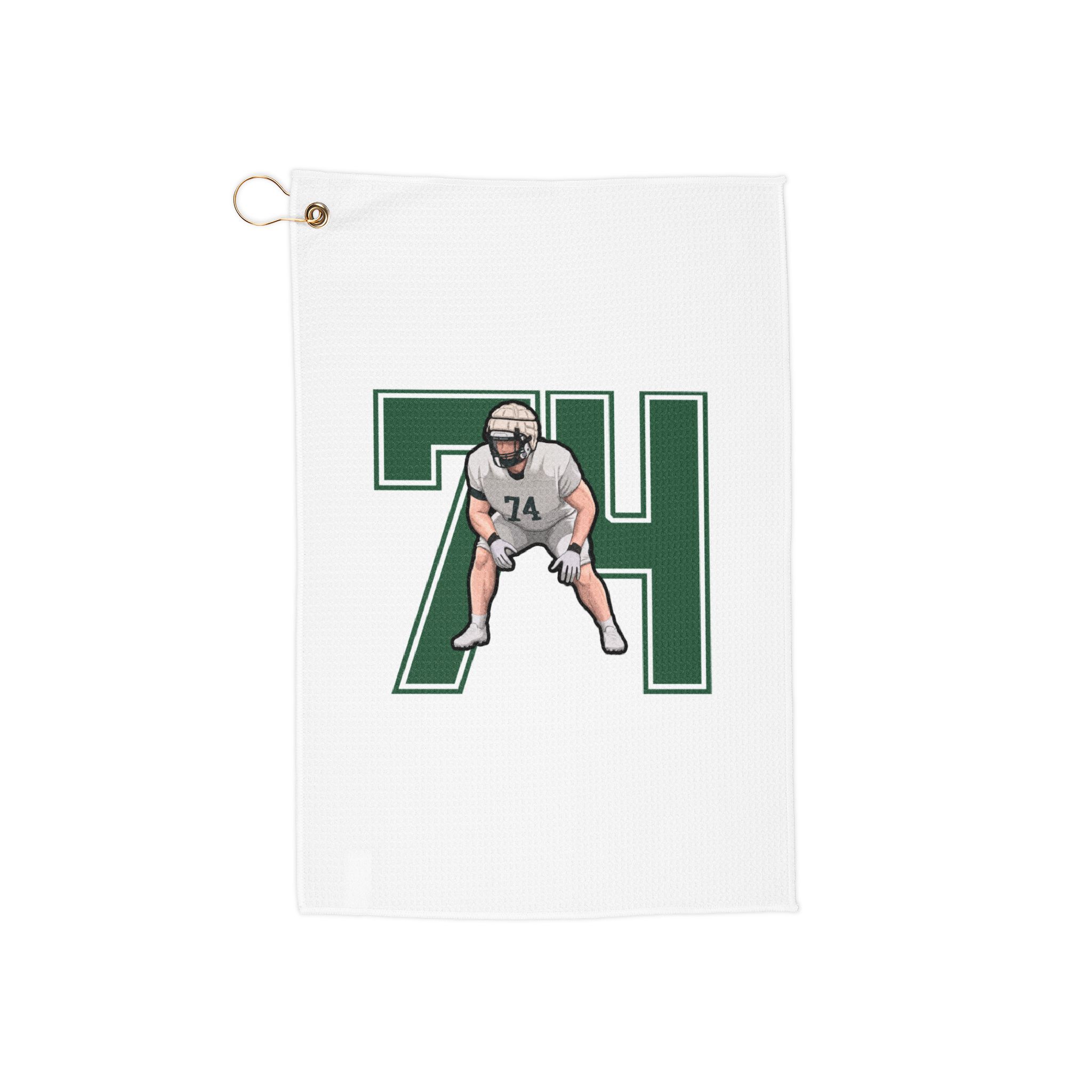 Golf Towel — character_number in Classic