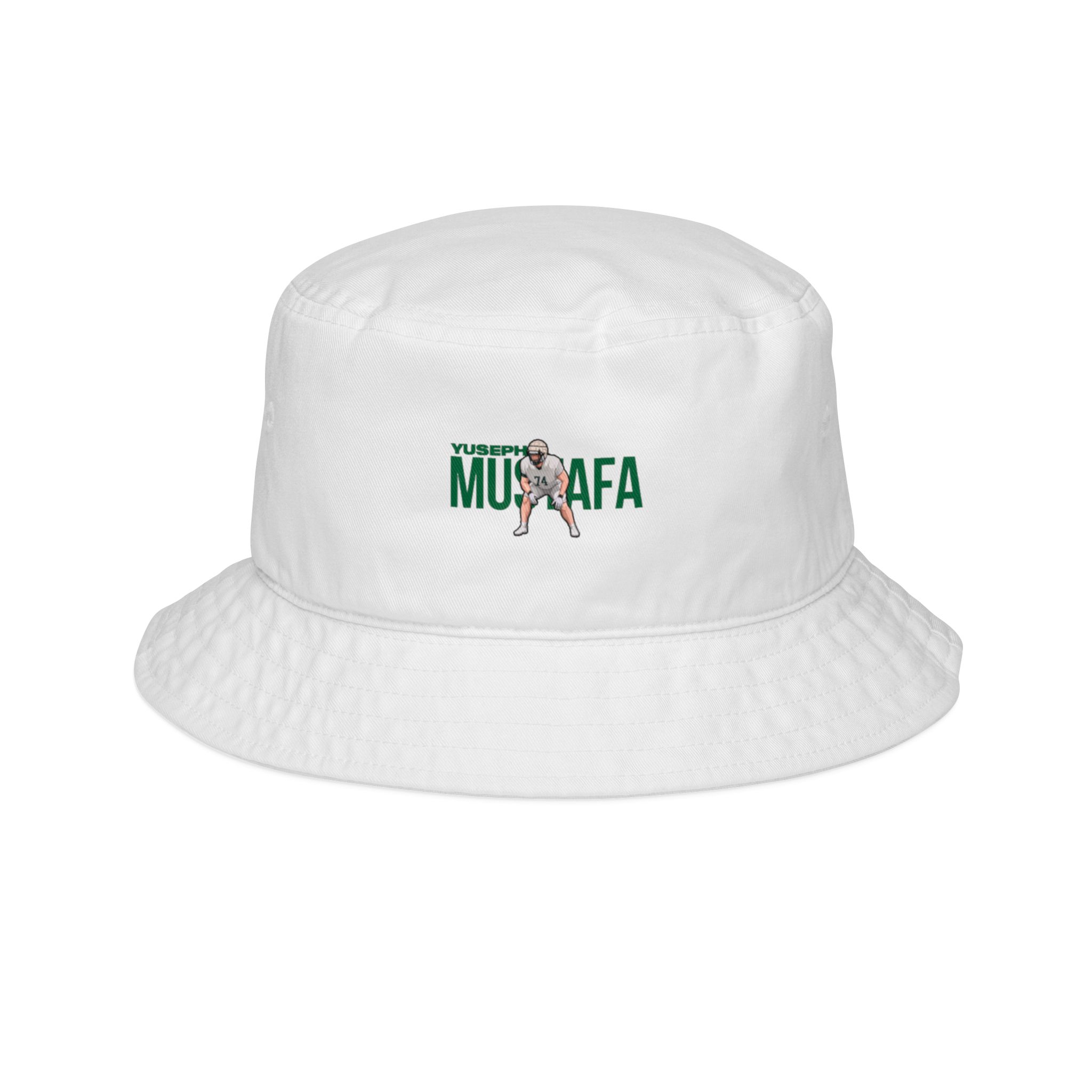 Bucket Hat — character_player_name in White