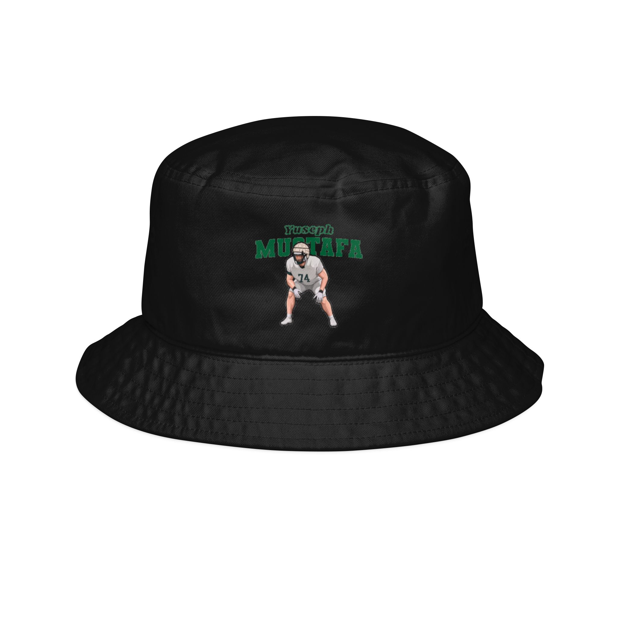 Bucket Hat — character_name_arch in Black
