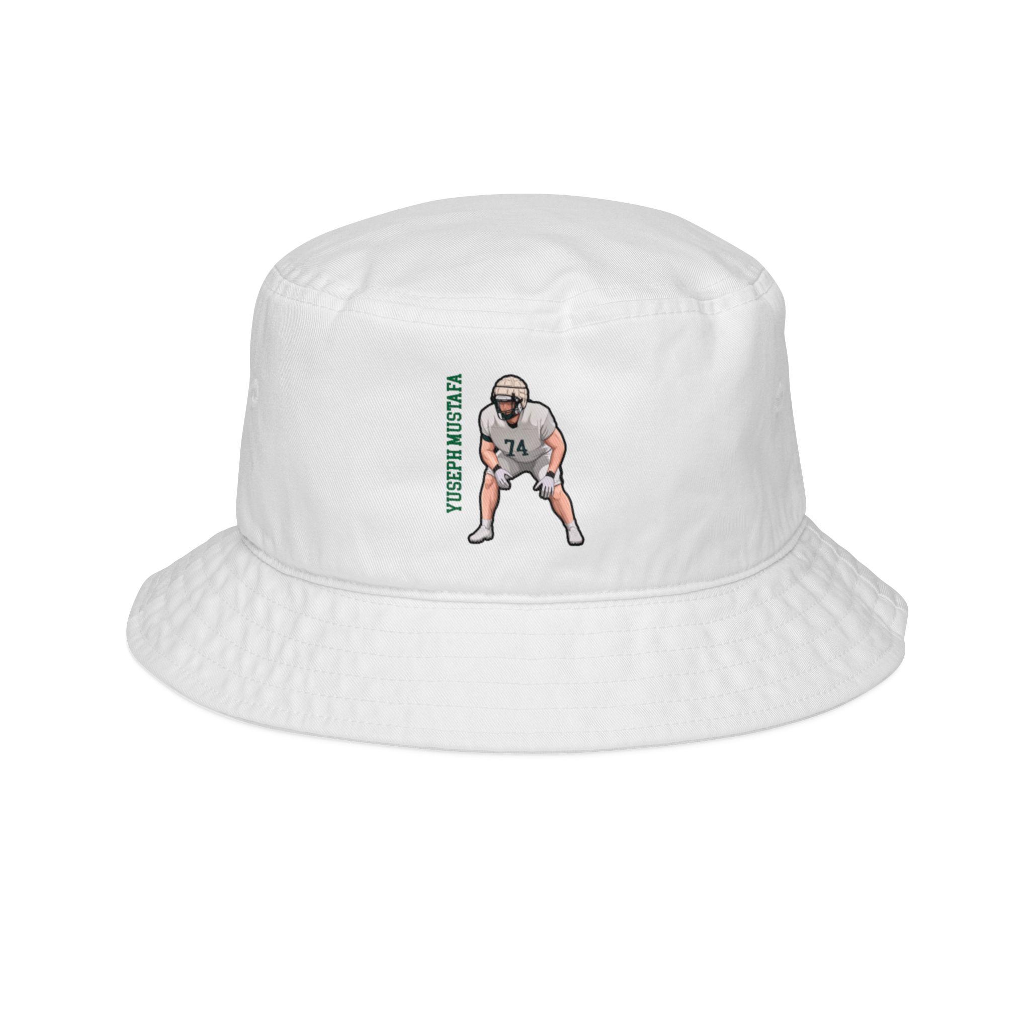 Bucket Hat — character_name_vertical in White