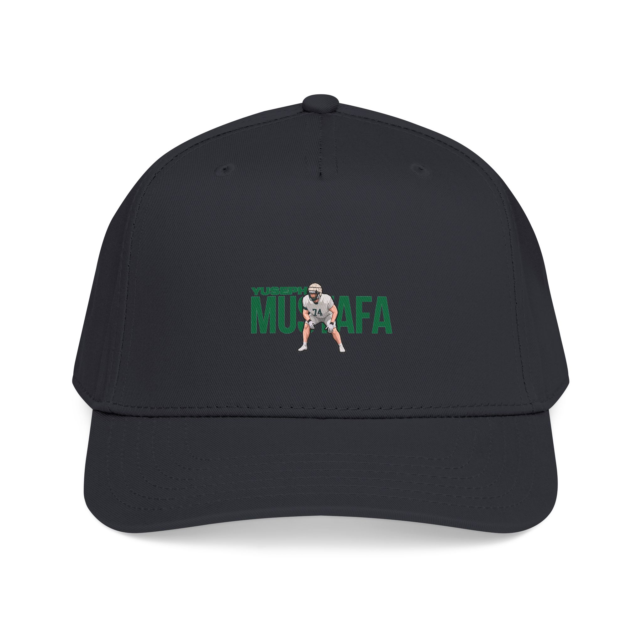 Baseball Cap — character_player_name in Black