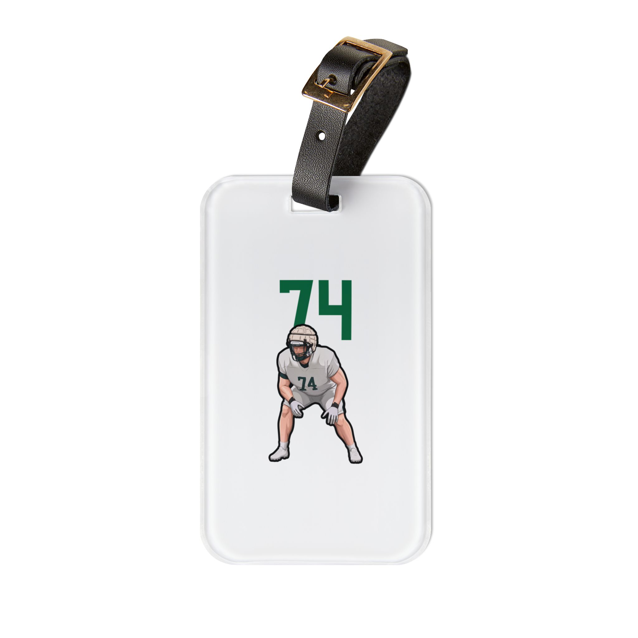 Luggage Tag — character_number_top in Classic