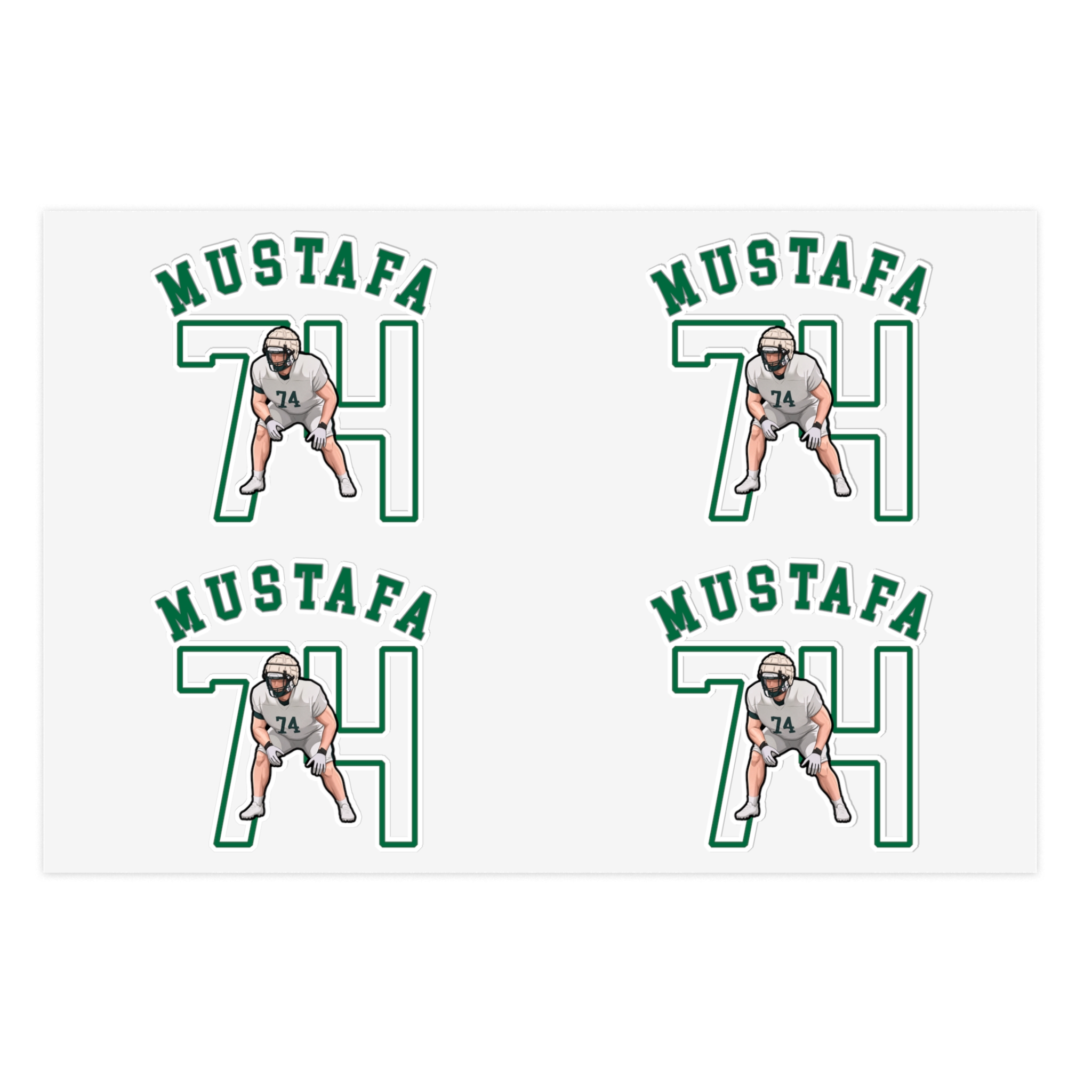 Sticker Sheet — character_shirsey_arch in Classic