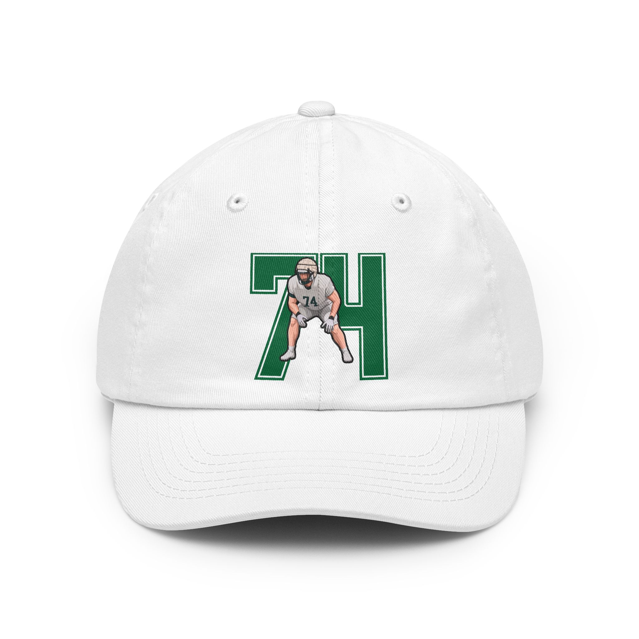 Classic Cap — character_number in White