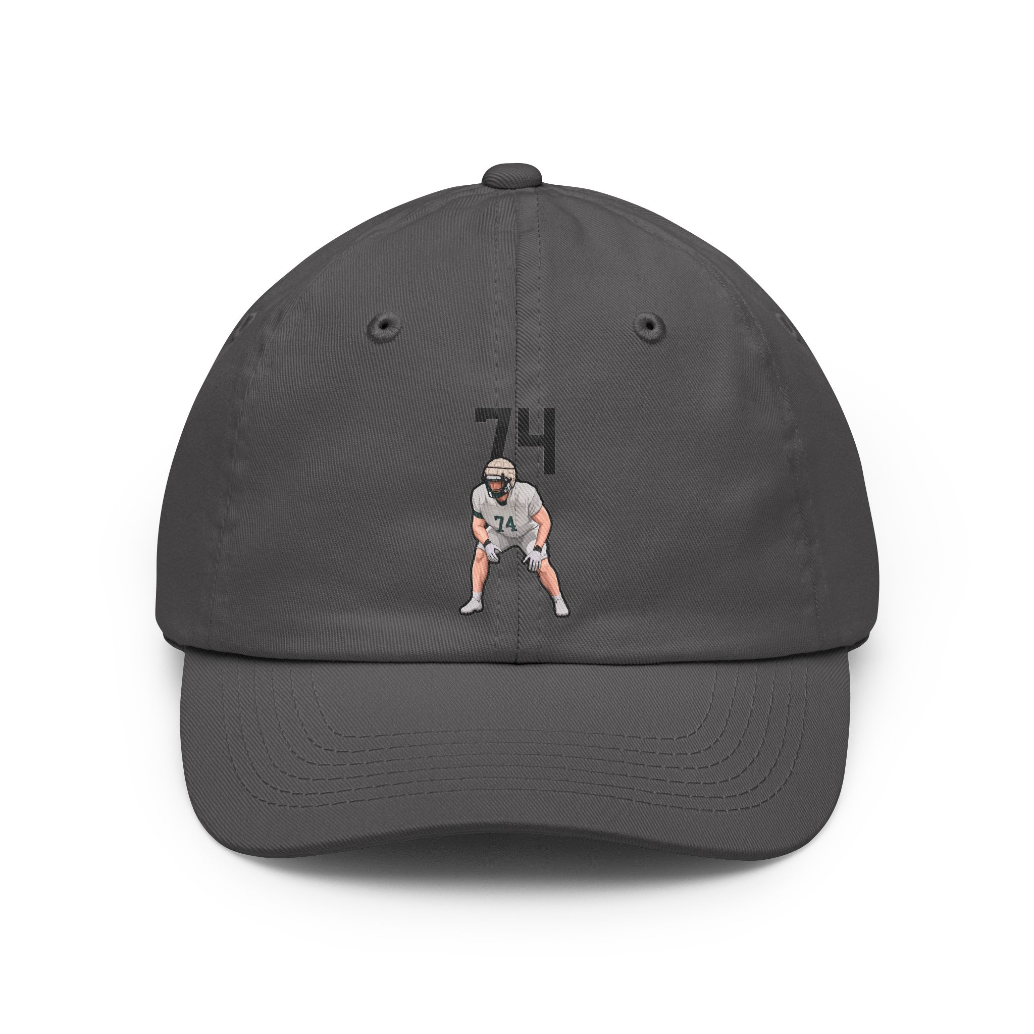 Classic Cap — character_number_top in Grey
