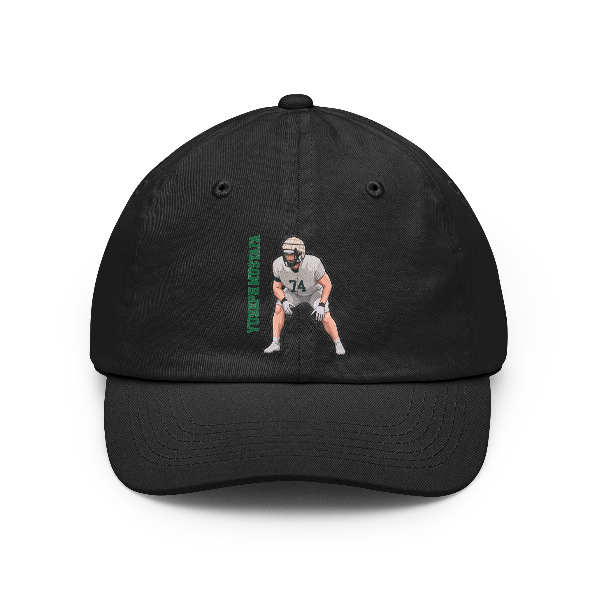 Classic Cap — character_name_vertical in Black