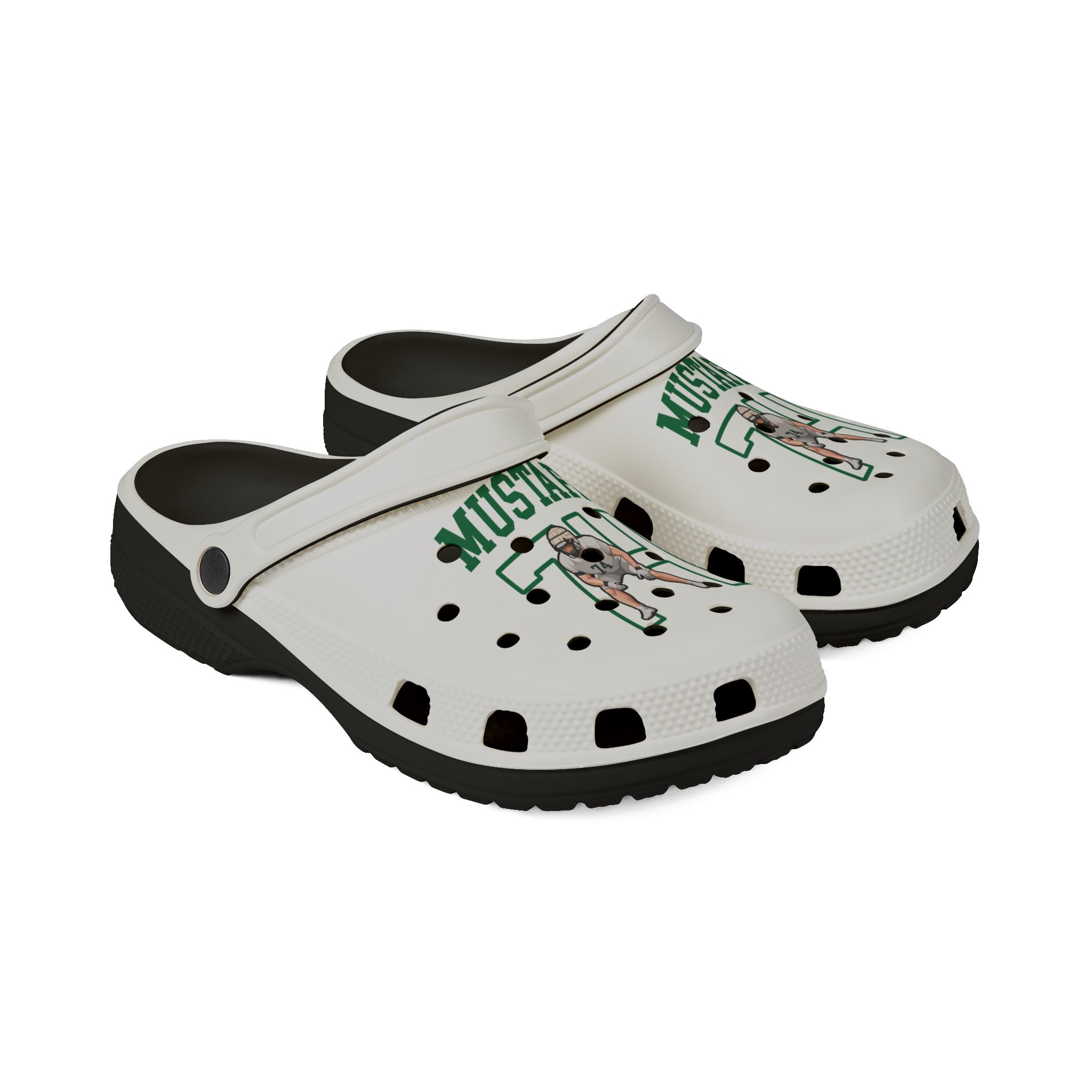 Rubber Clogs — character_shirsey in Black