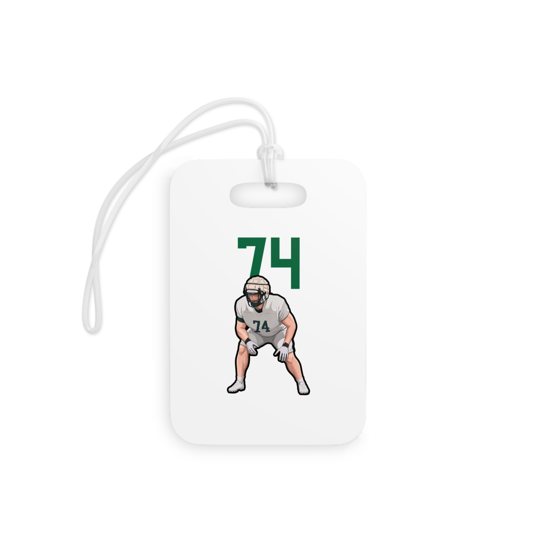 Bag Tag — character_number_top in Classic