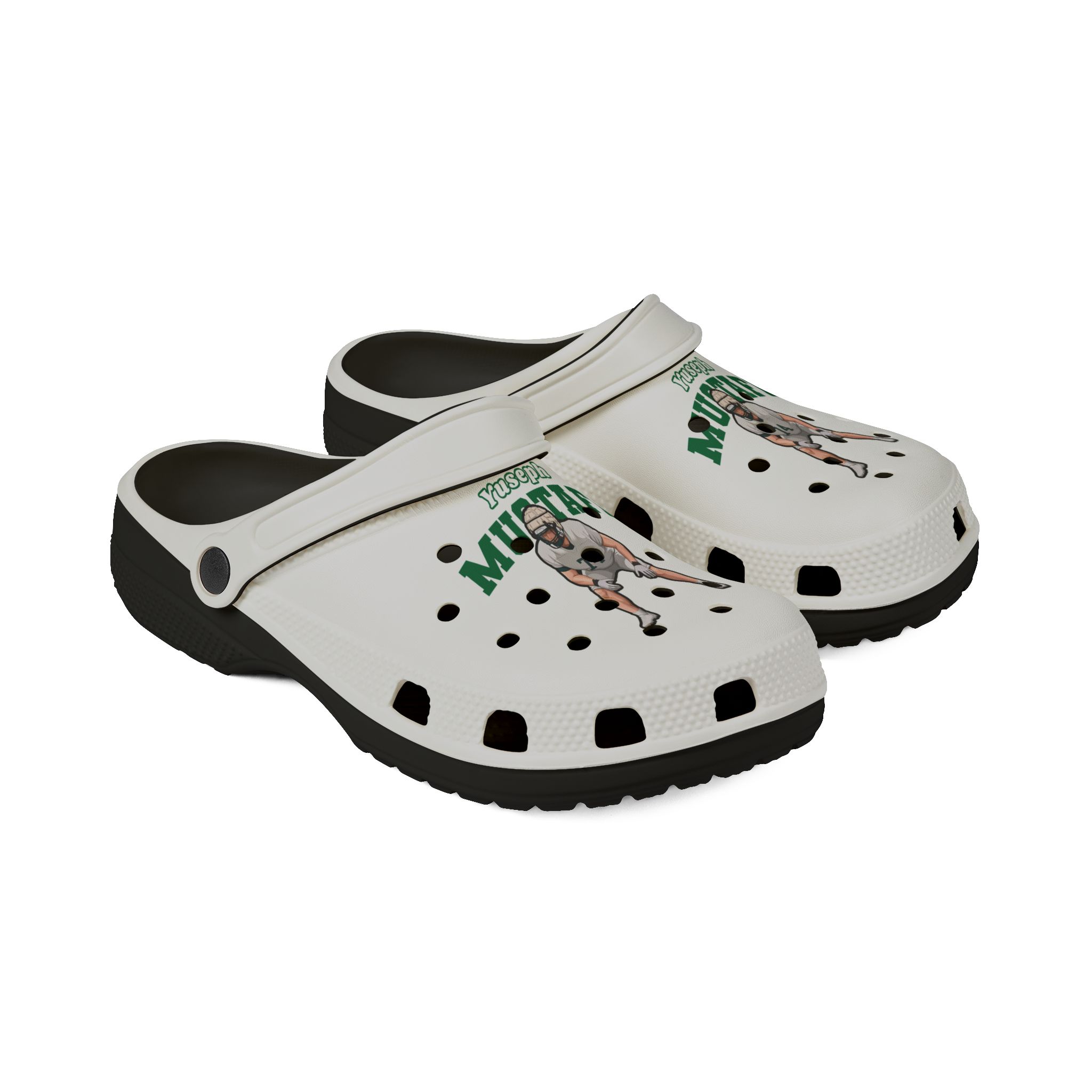 Rubber Clogs — character_name_arch in Black