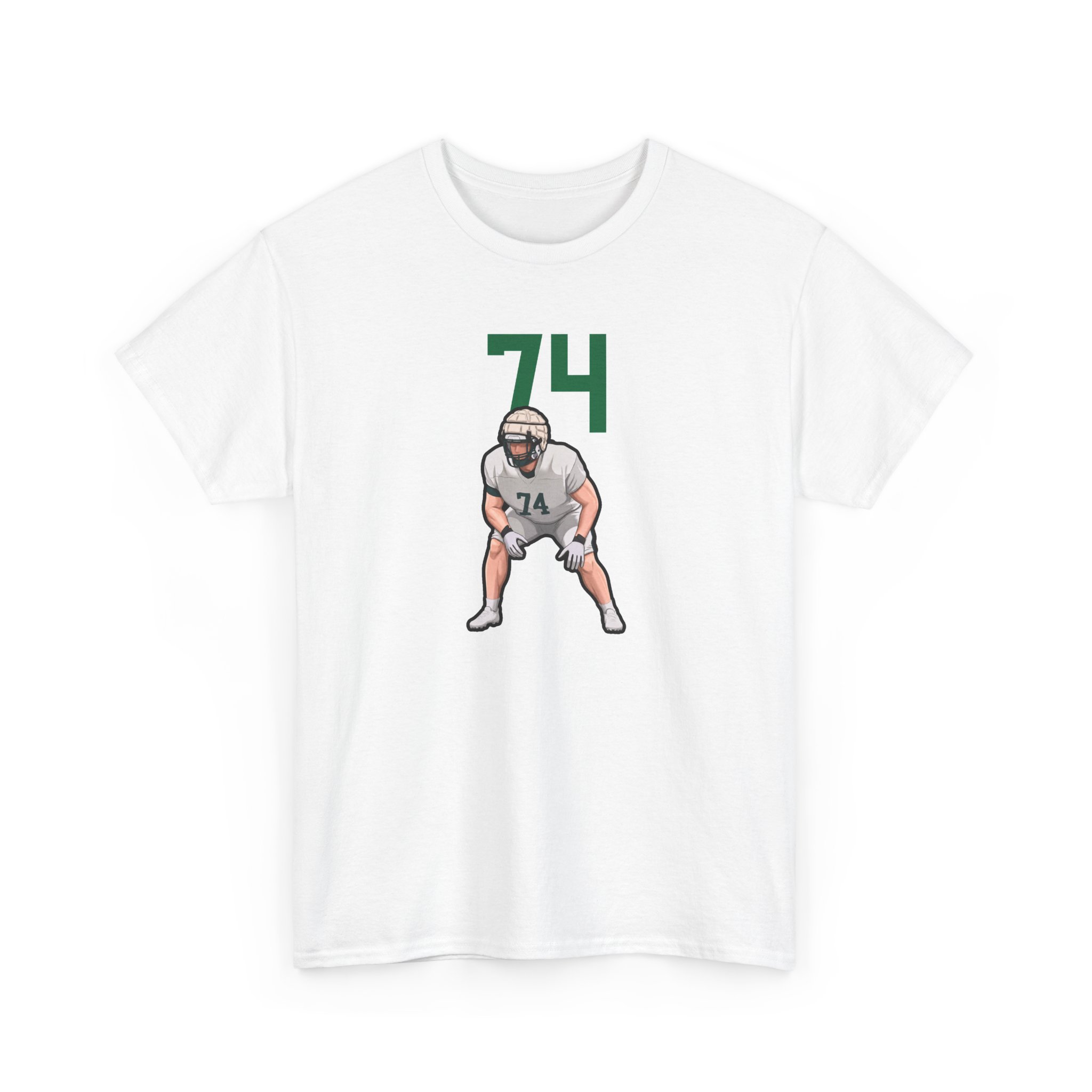Tee — character_number_top in White