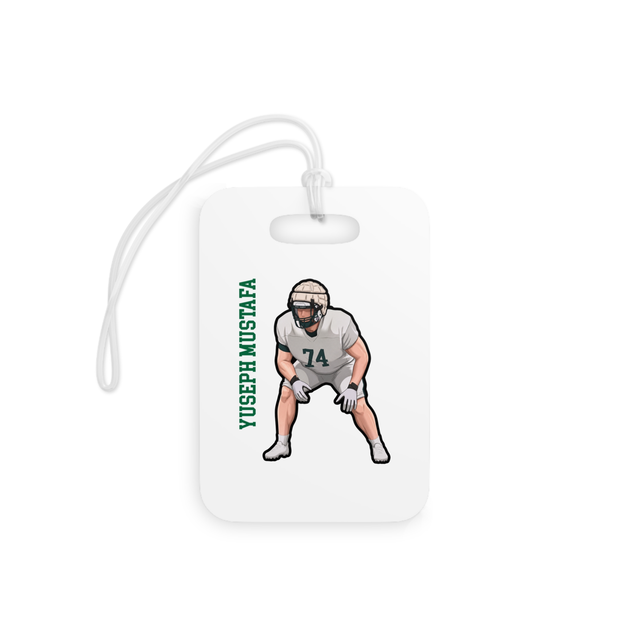Bag Tag — character_name_vertical in Classic