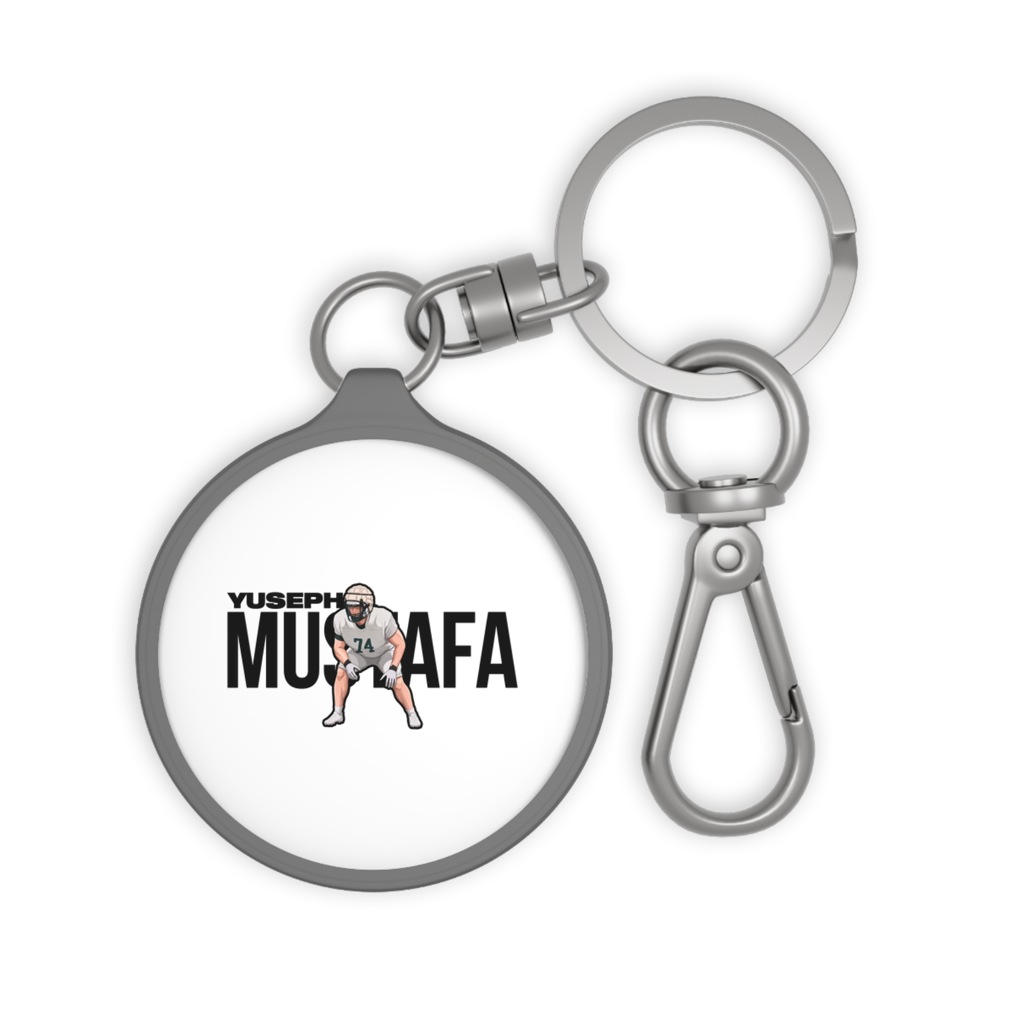 Keychain — character_player_name in Grey