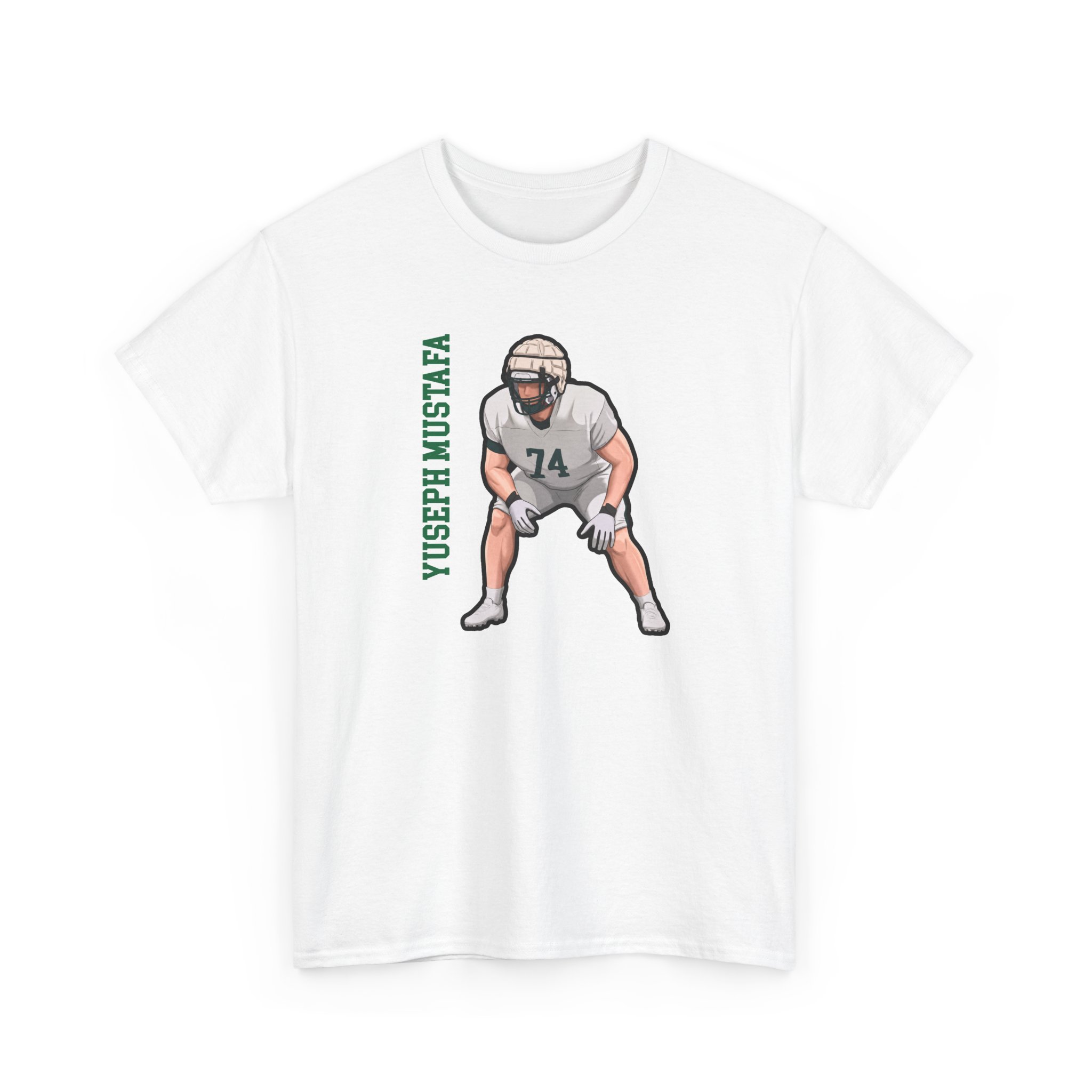 Tee — character_name_vertical in White