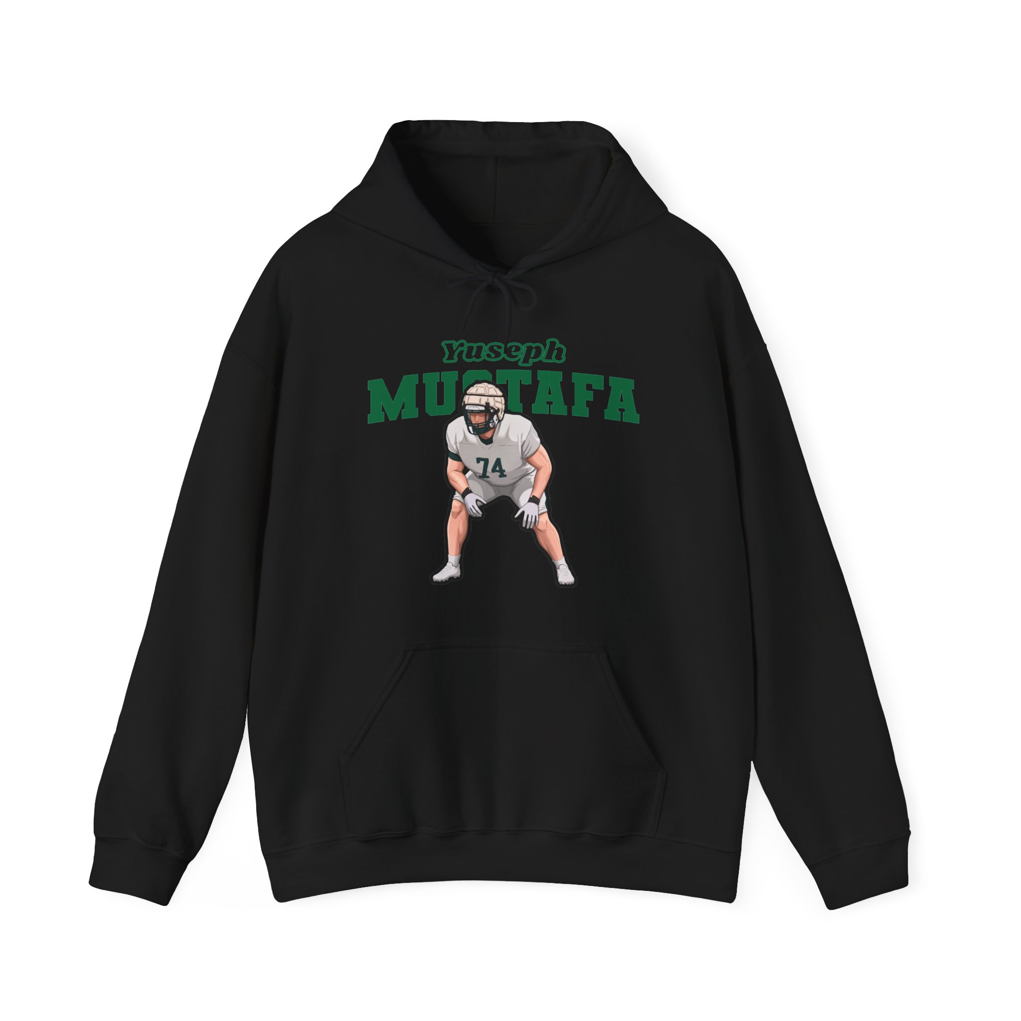 Hoodie — character_name_arch in Black