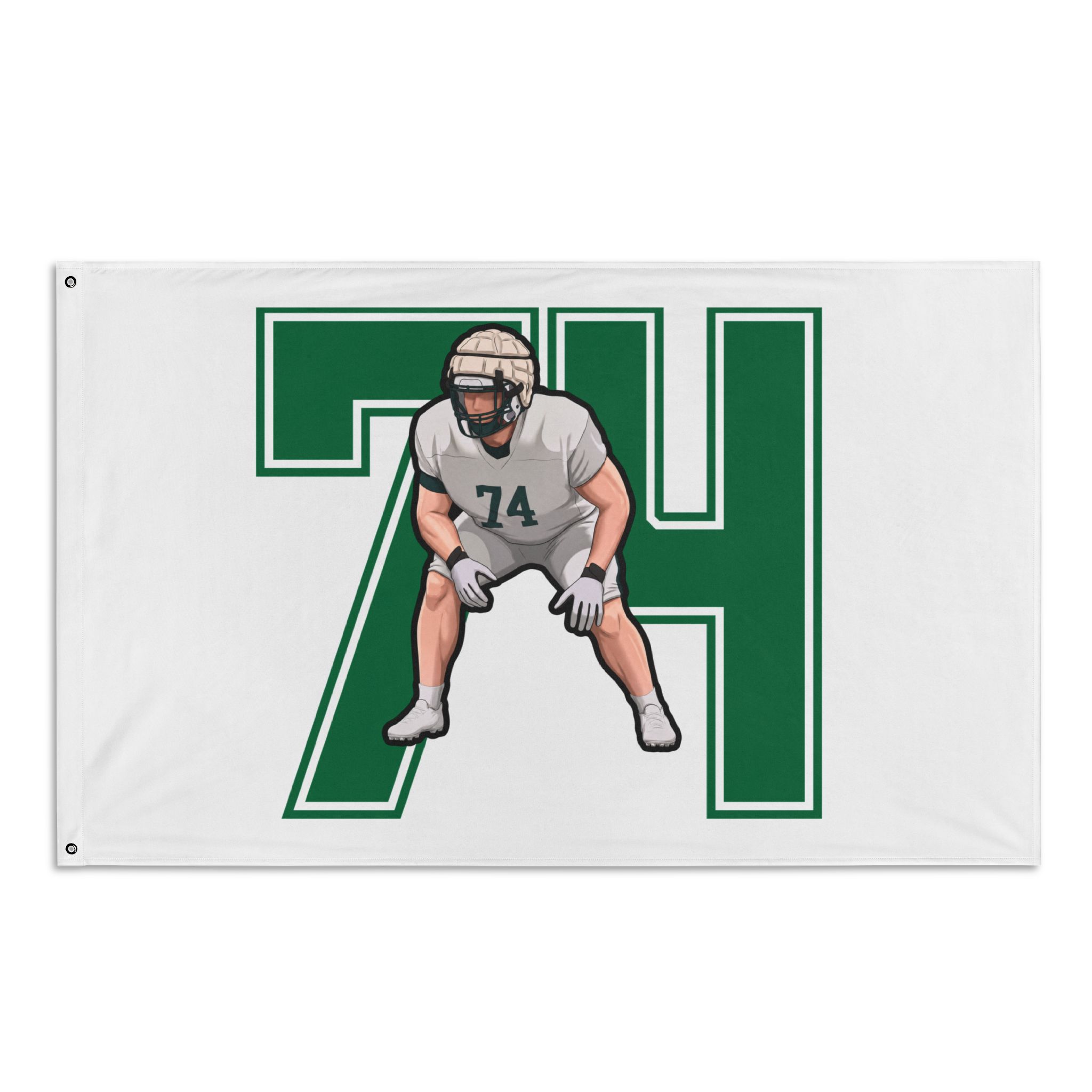 Flag (35 × 56 in) — character_number in Classic