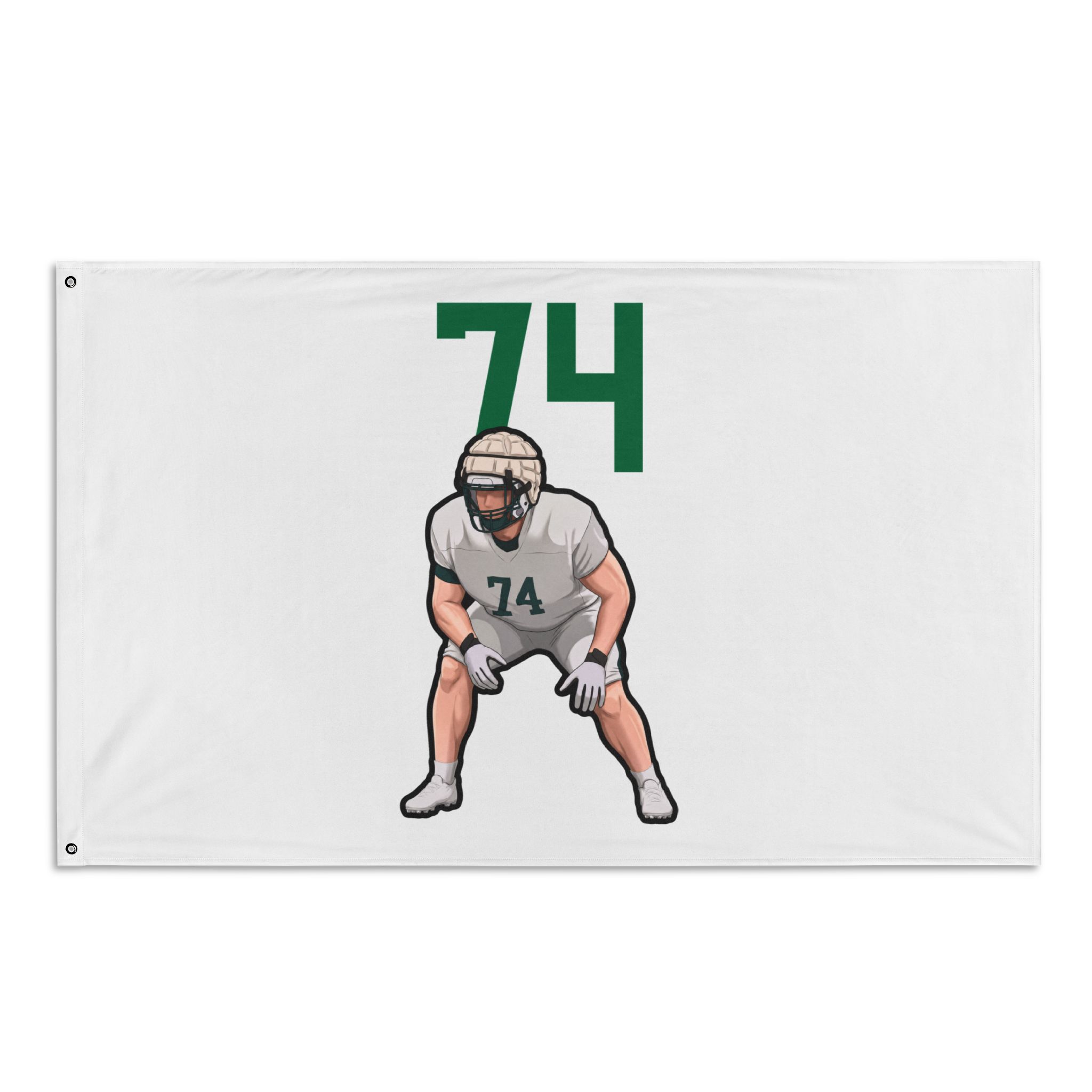 Flag (35 × 56 in) — character_number_top in Classic
