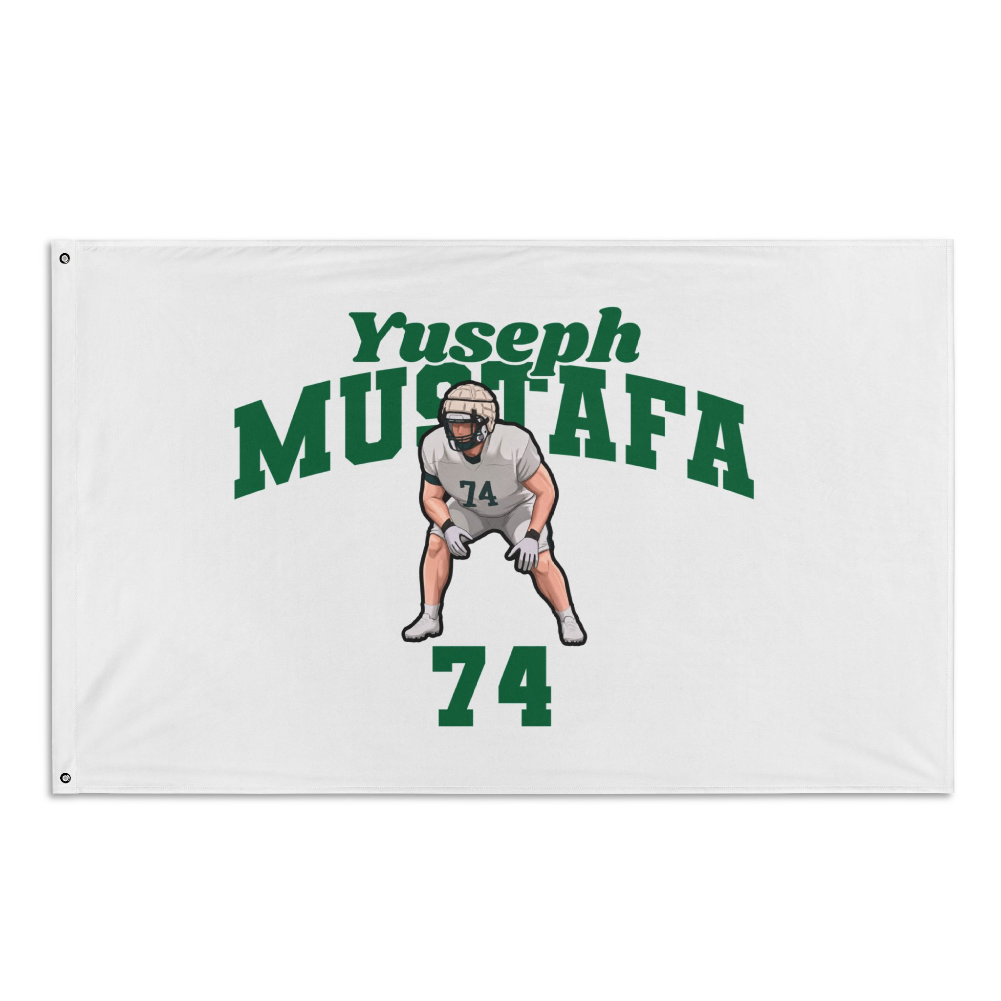 Flag (35 × 56 in) — character_signature_arch in Classic