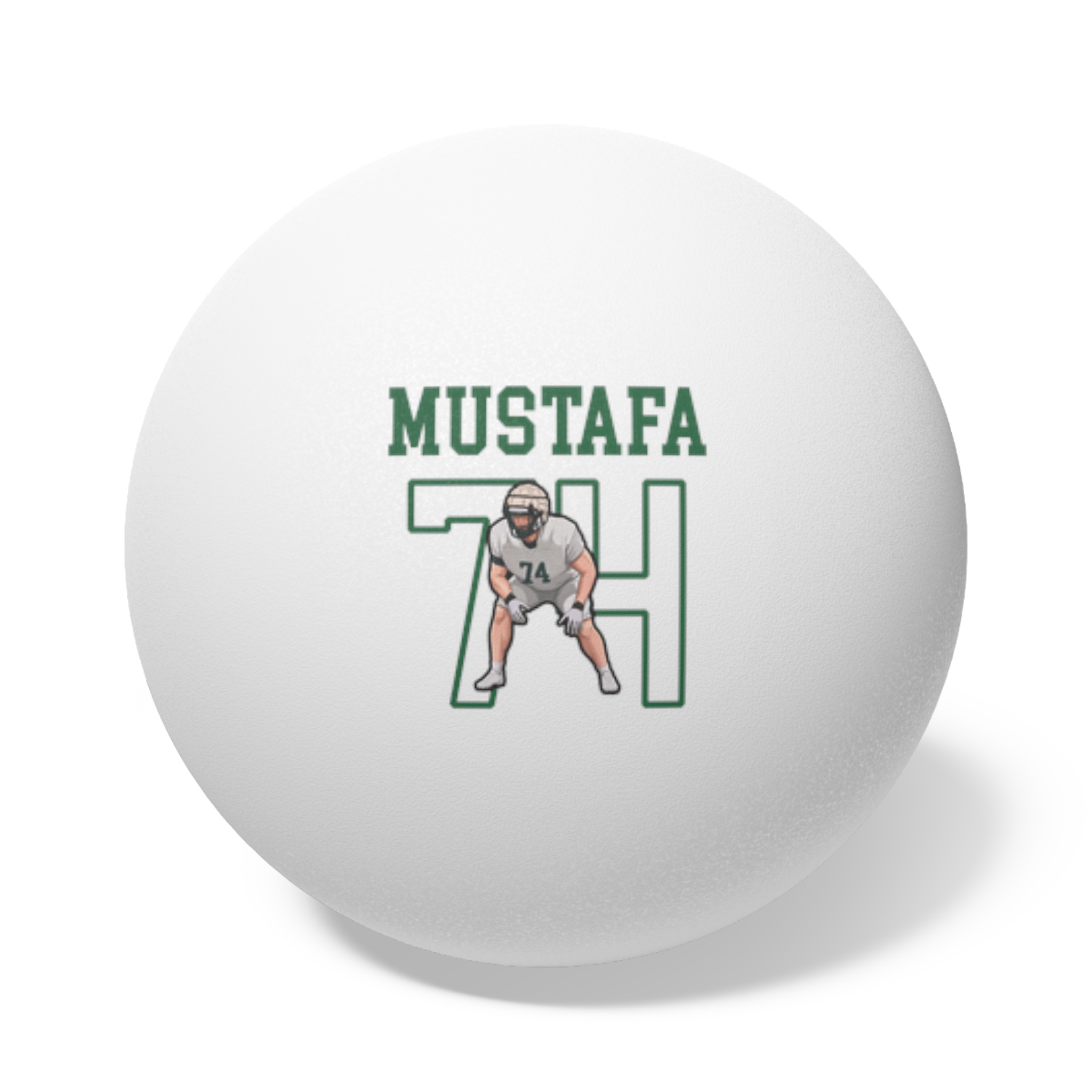 Ping Pong Balls, 6 pcs — character_shirsey in White