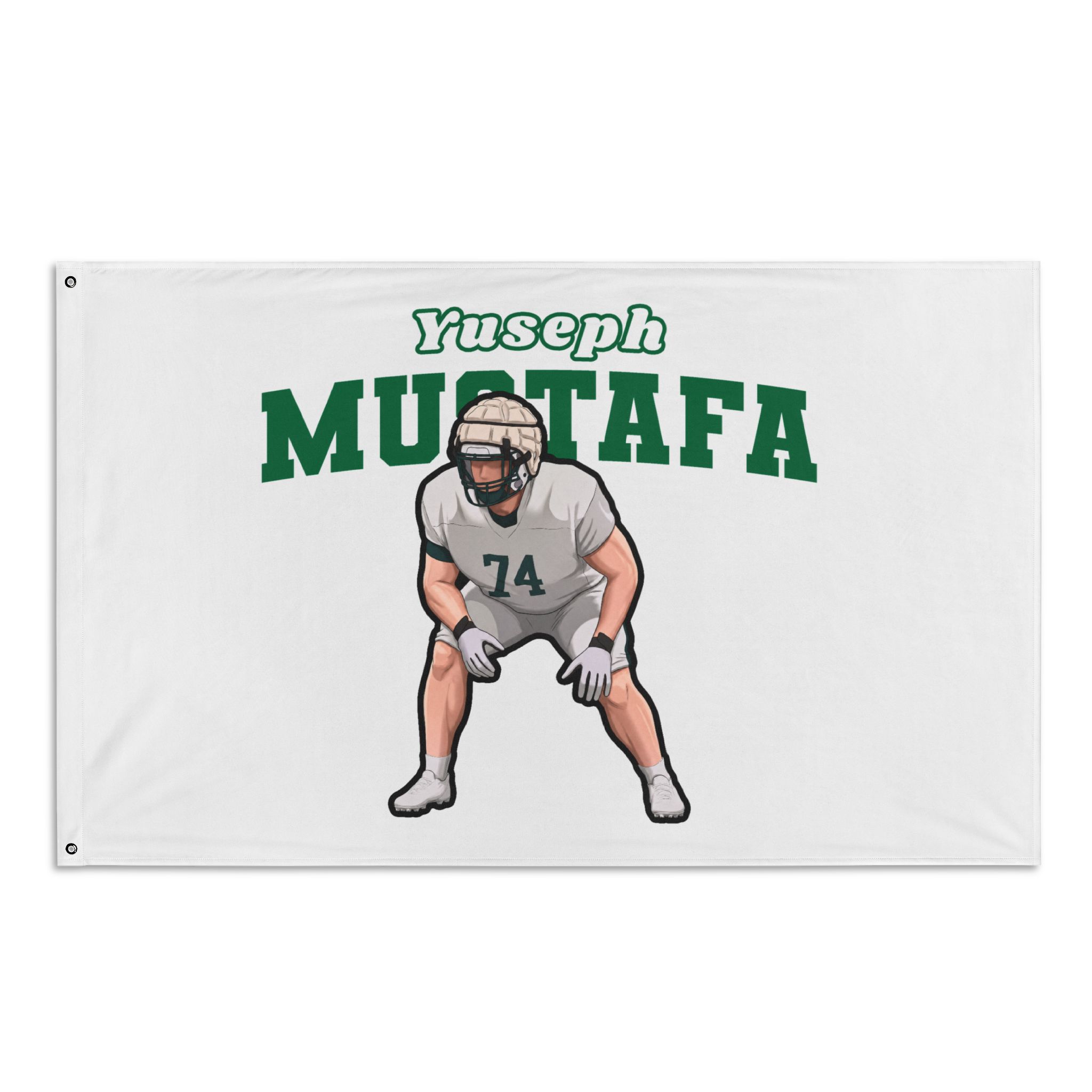 Flag (35 × 56 in) — character_name_arch in Classic