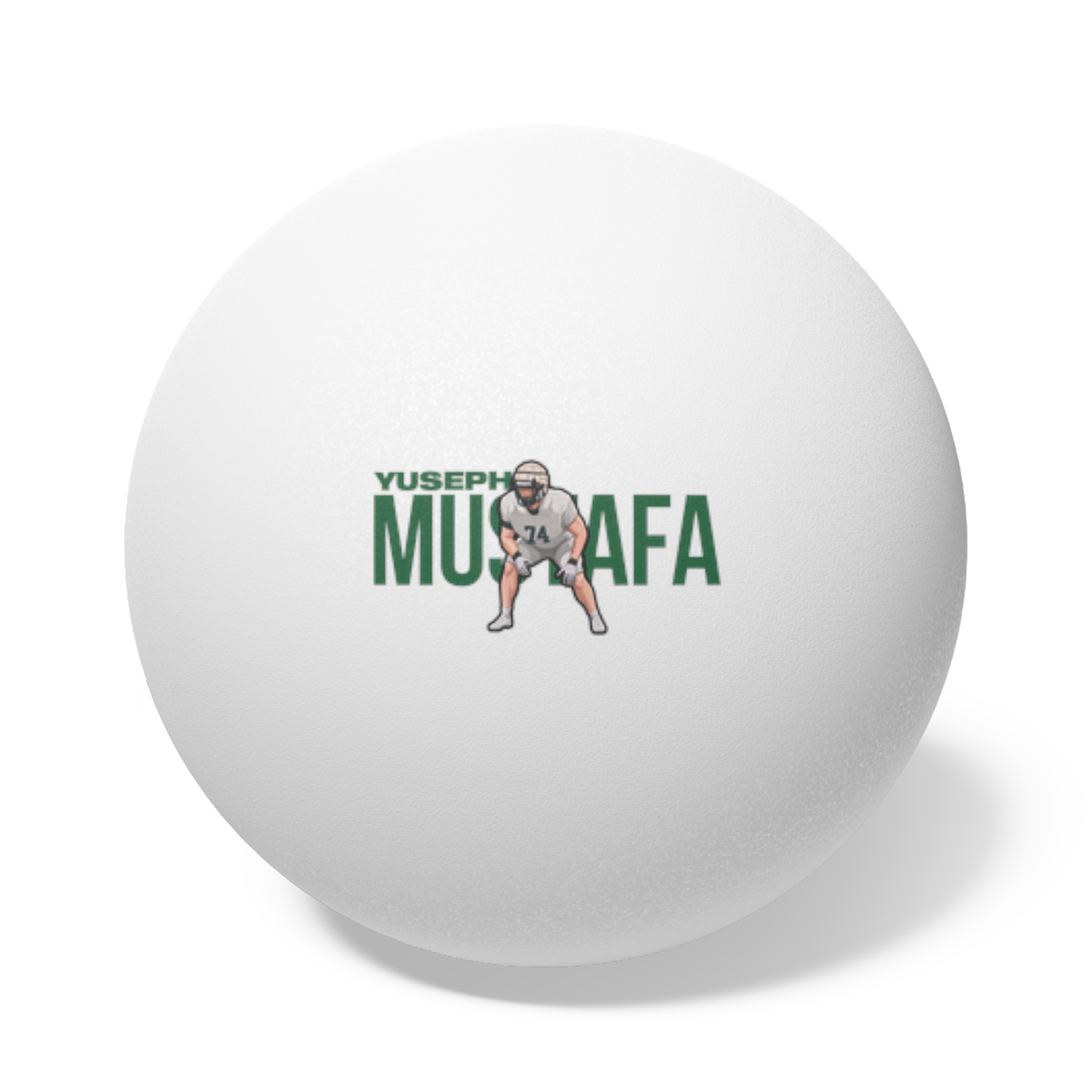 Ping Pong Balls, 6 pcs — character_player_name in White