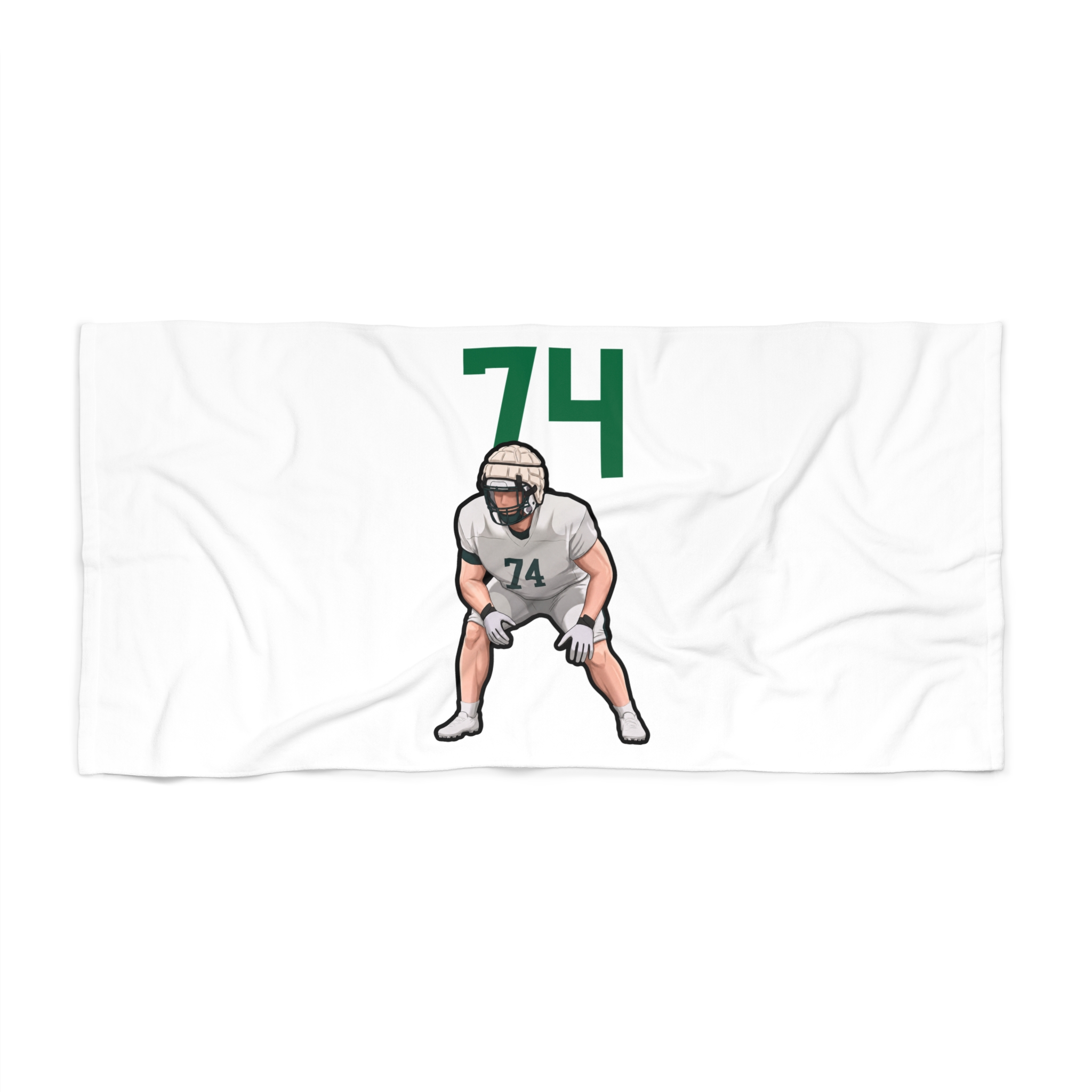 Beach Towel — character_number_top in Classic