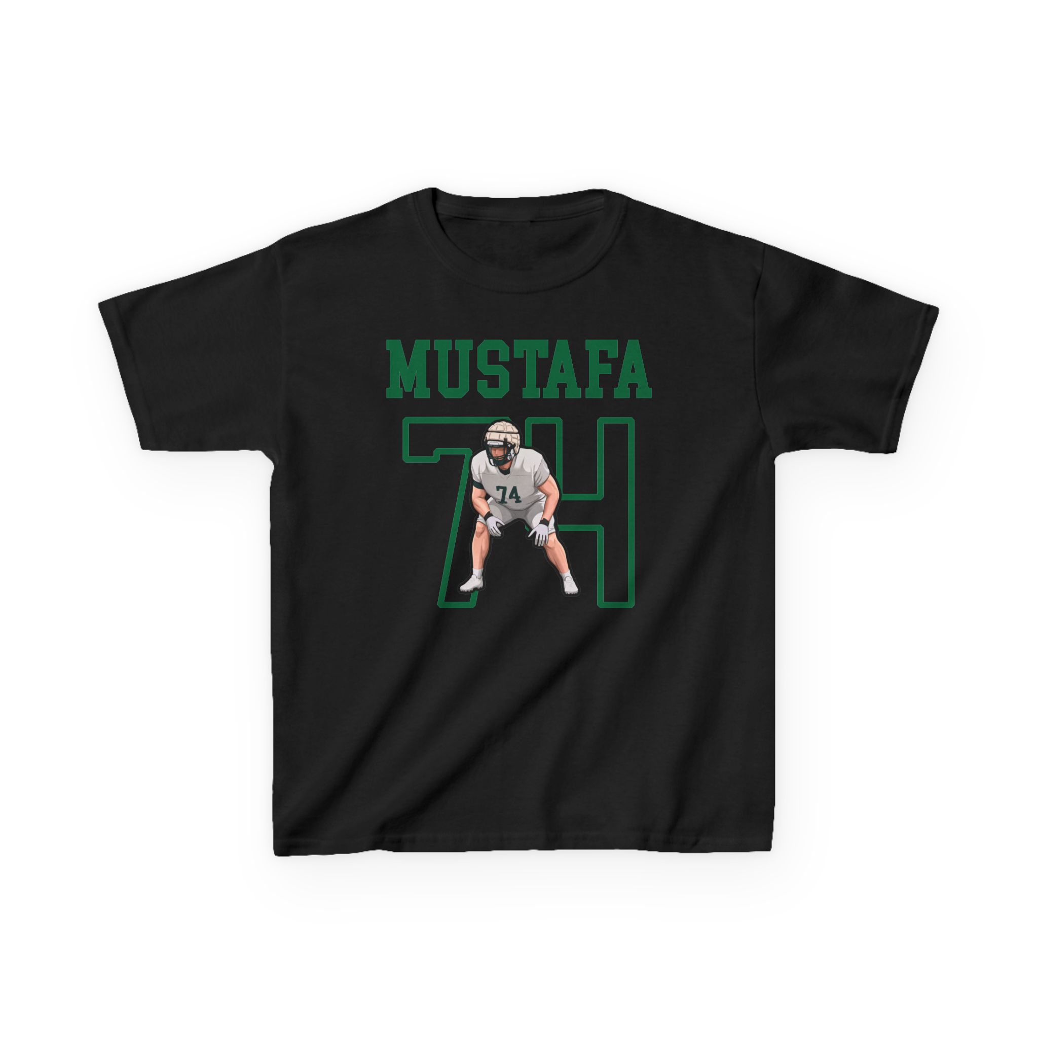 Youth Tee — character_shirsey in Black