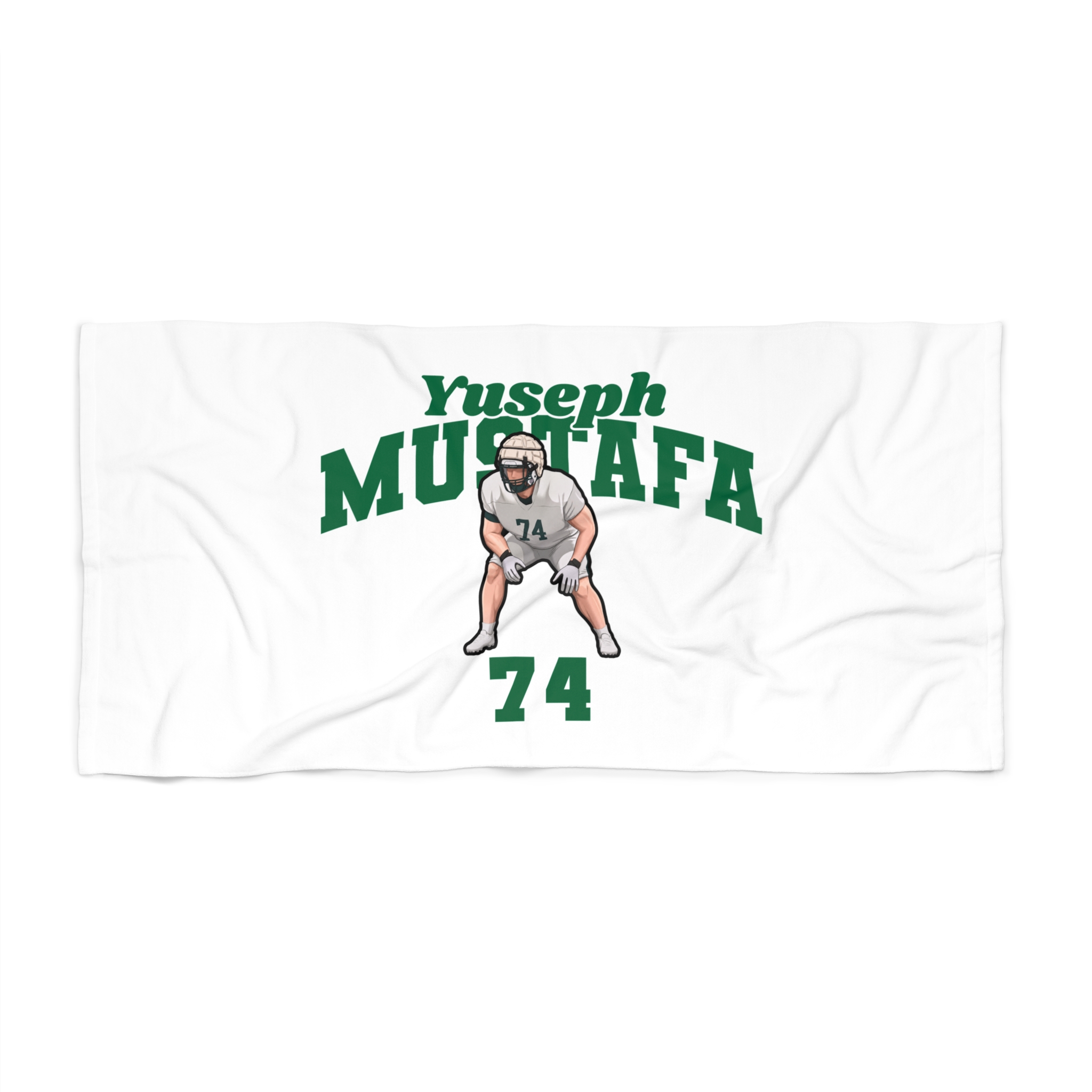 Beach Towel — character_signature_arch in Classic
