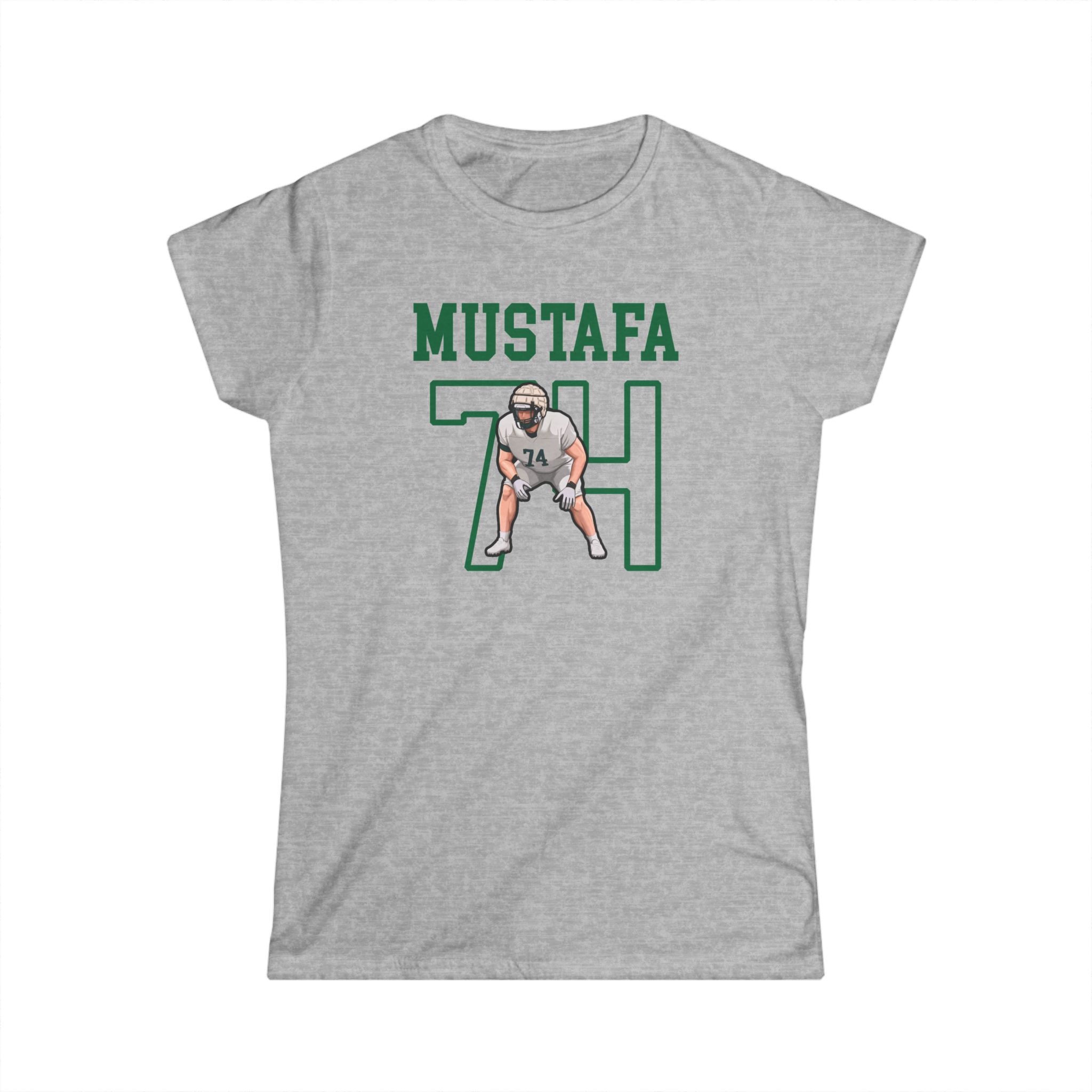 Women's Softstyle Tee — character_shirsey in Grey