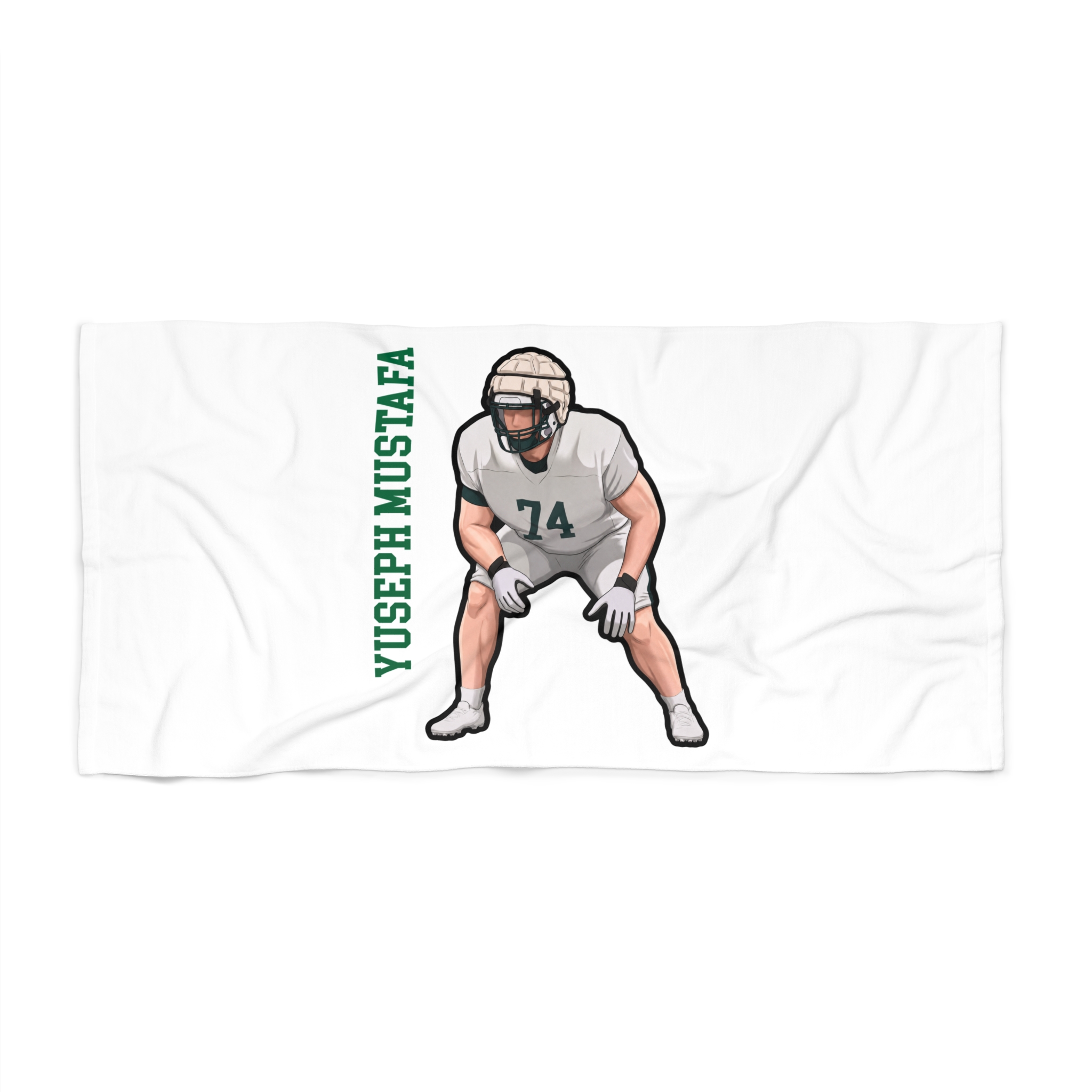 Beach Towel — character_name_vertical in Classic
