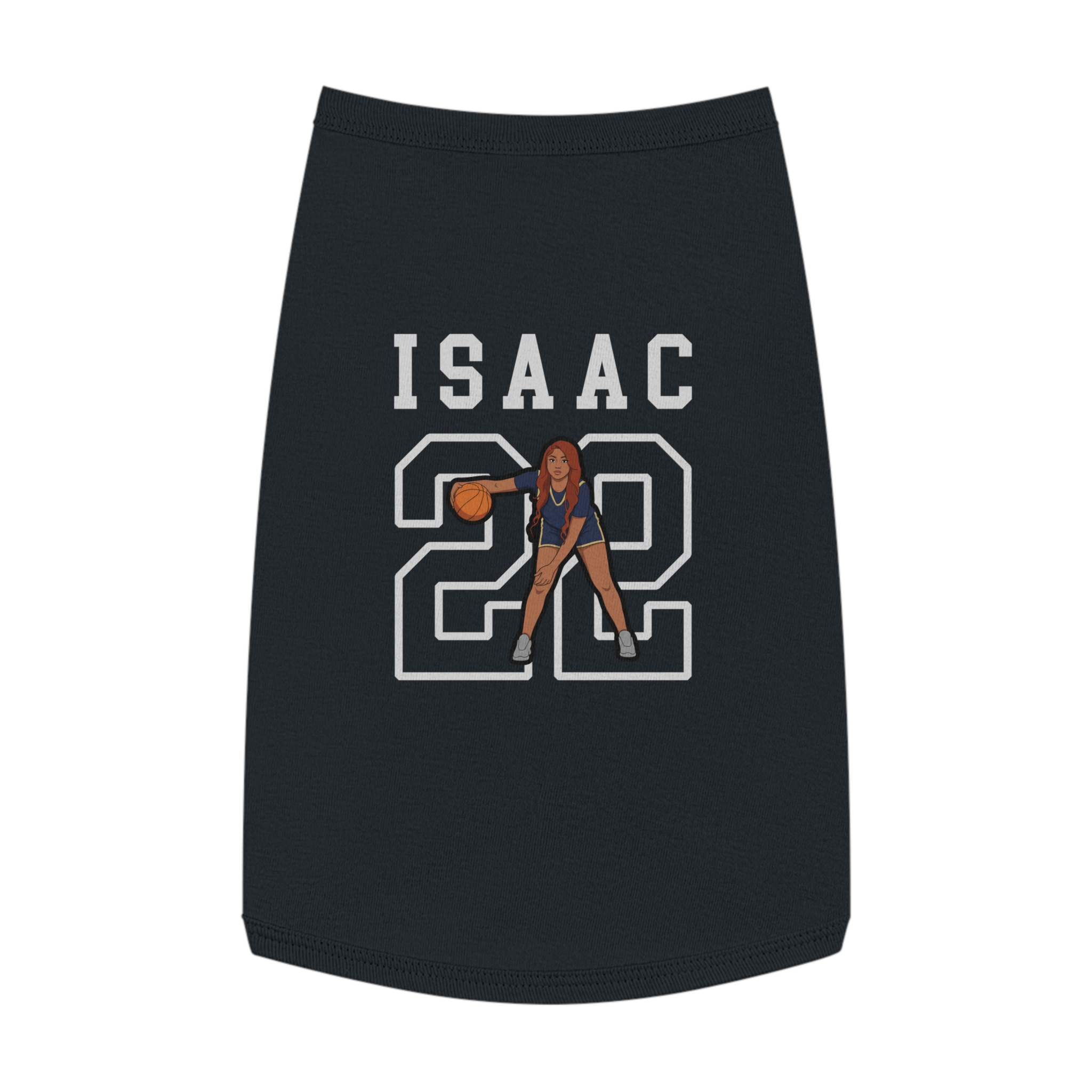 Pet Tank Top — character_shirsey in Black