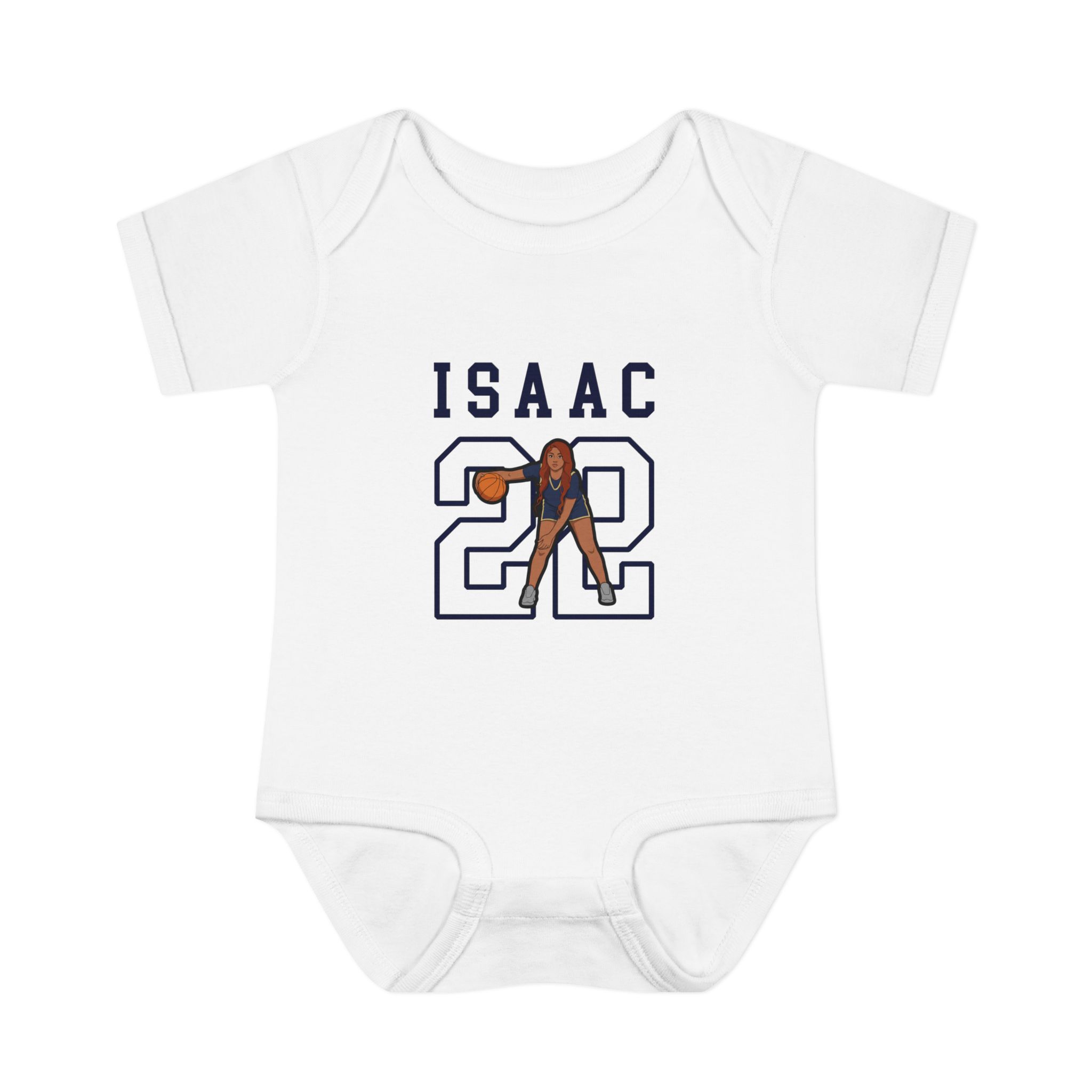 Baby Onesie — character_shirsey in White