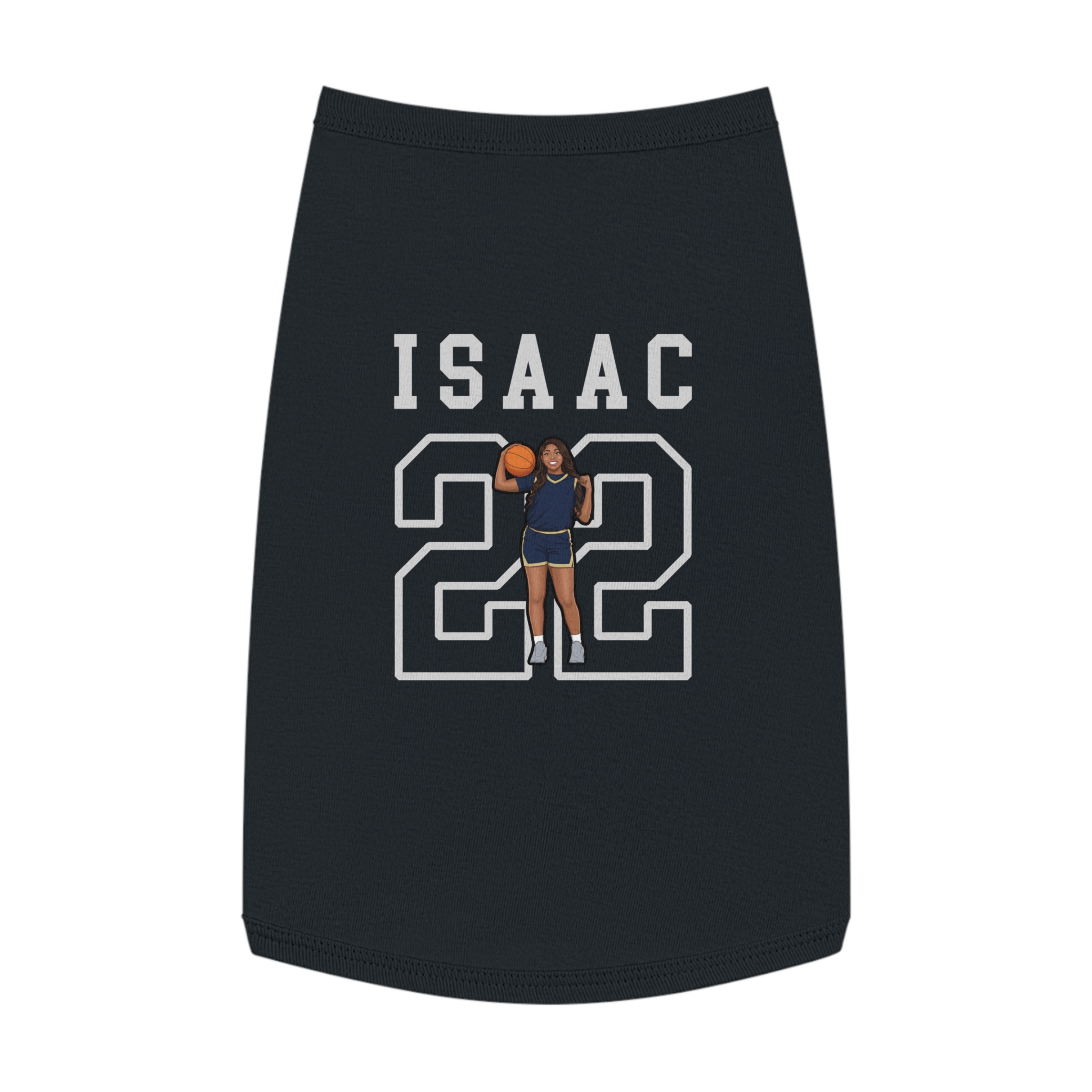 Pet Tank Top — character_shirsey in Black