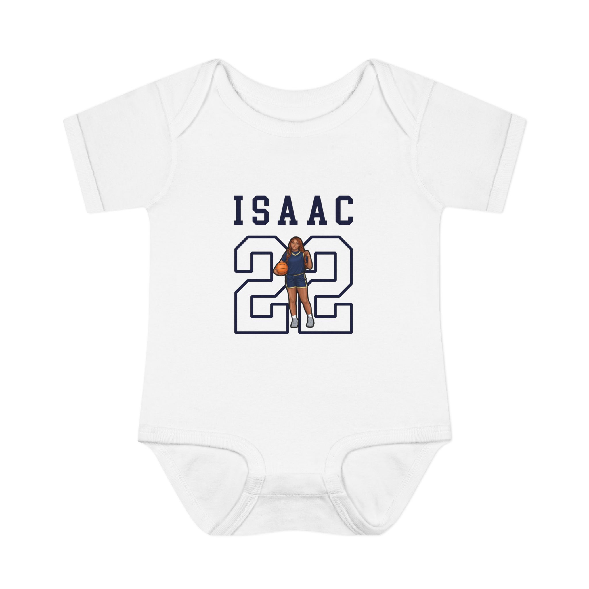 Baby Onesie — character_shirsey in White