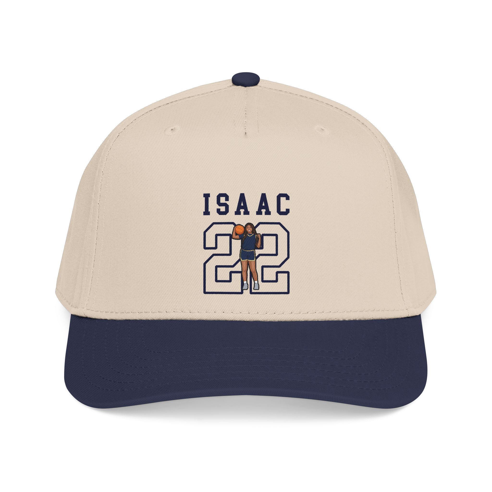 Baseball Cap — character_shirsey in Navy / Natural