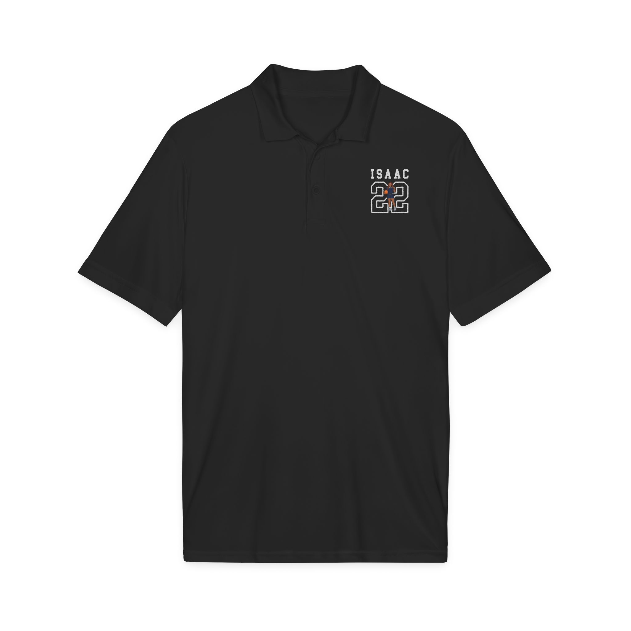 Polo — character_shirsey in Black