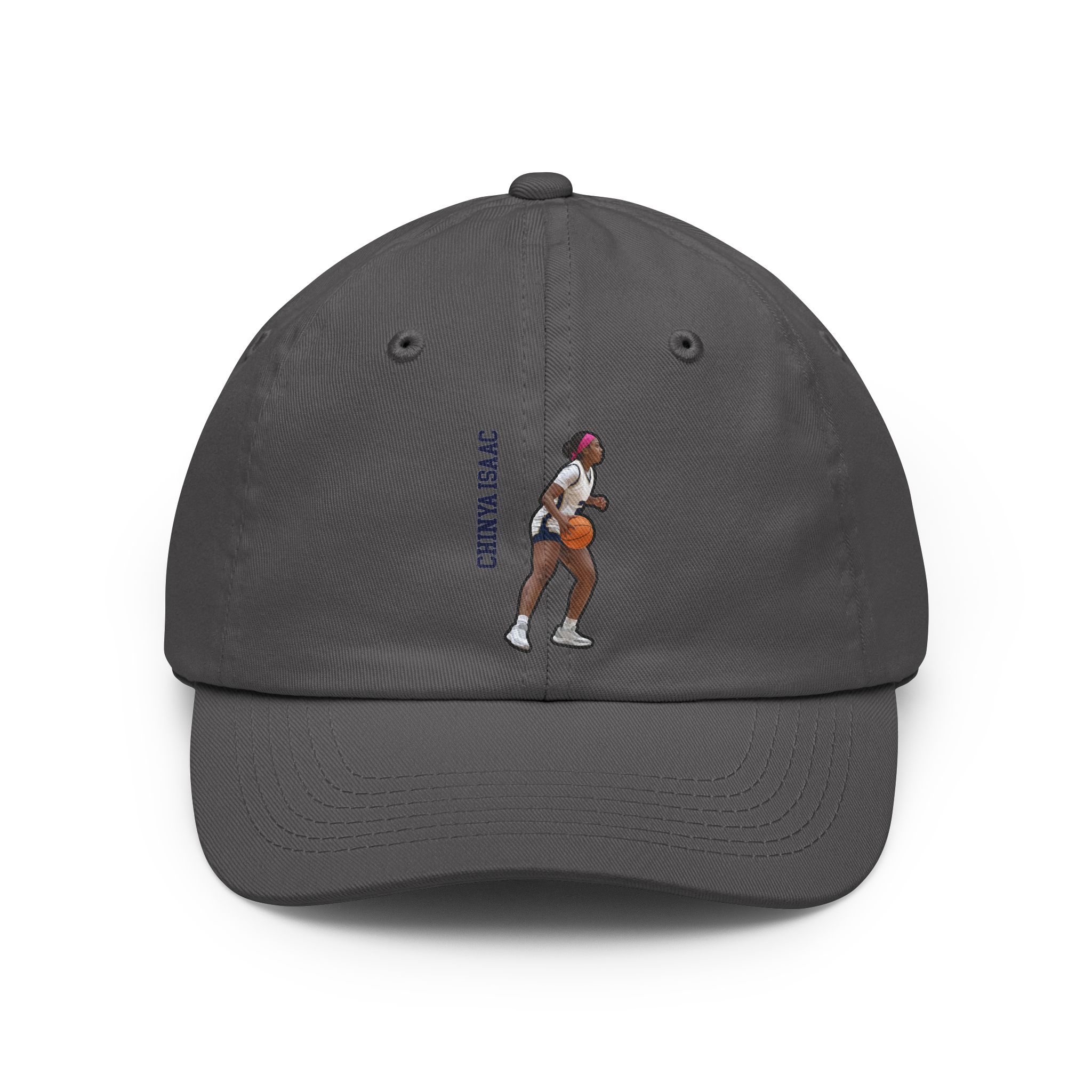 Classic Cap — character_name_vertical in Grey