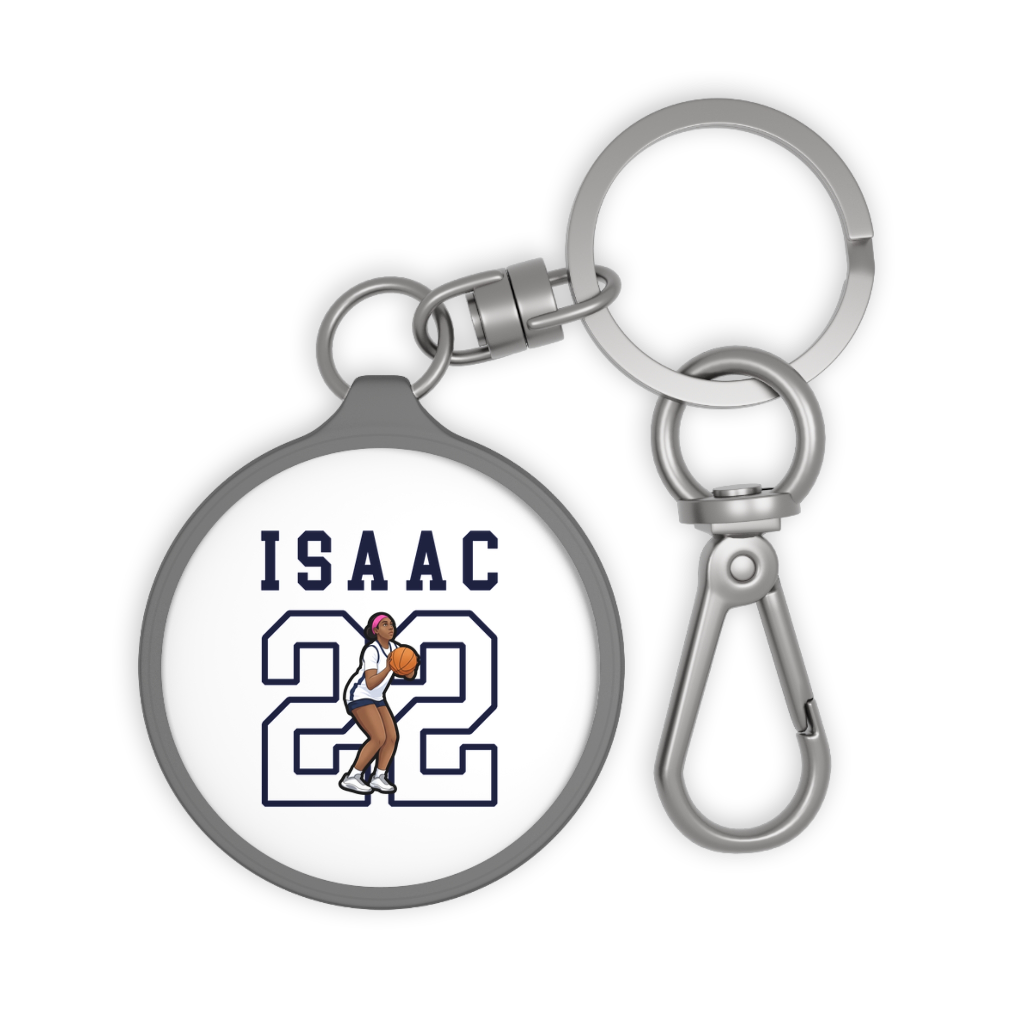 Keychain — character_shirsey in Grey