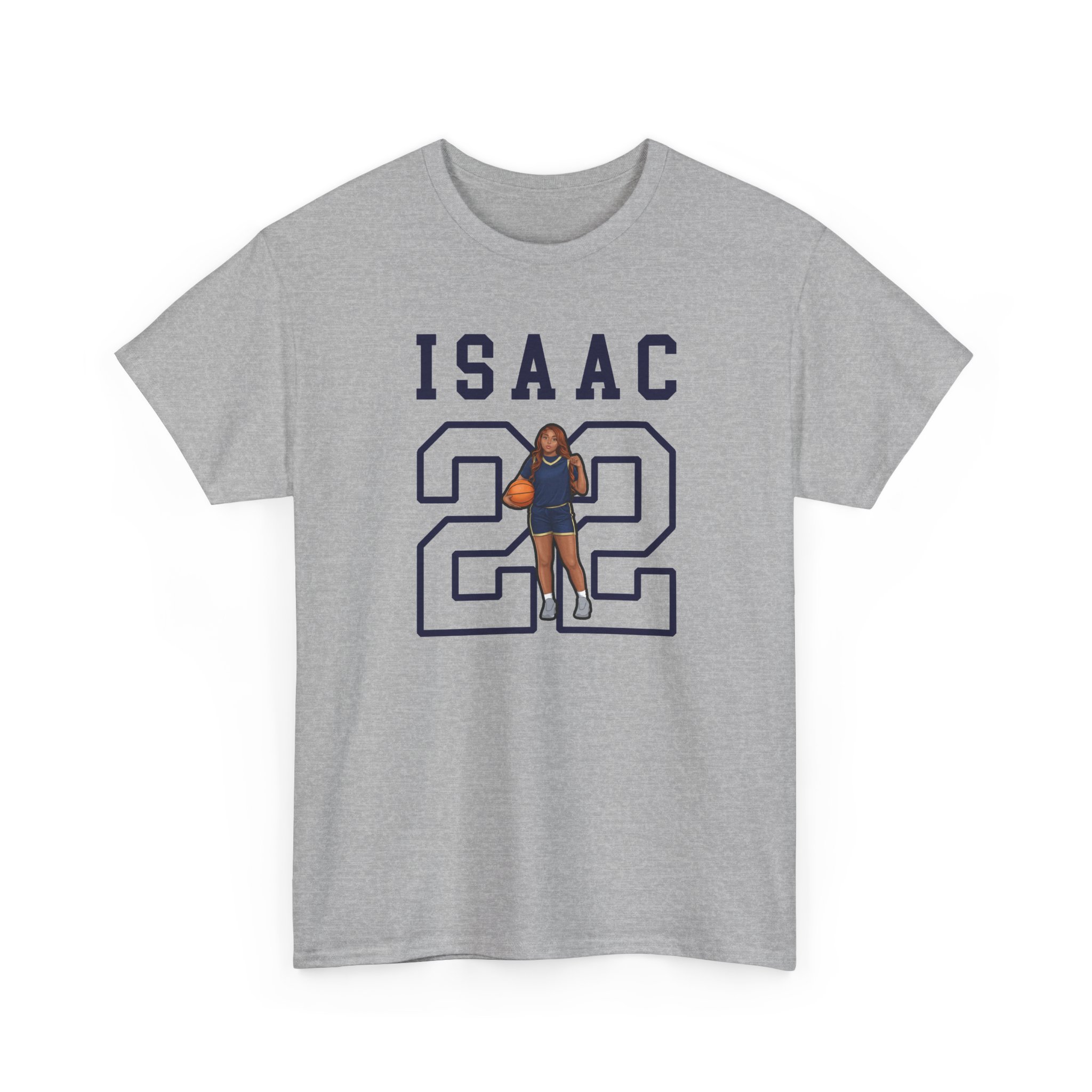 Tee — character_shirsey in Grey