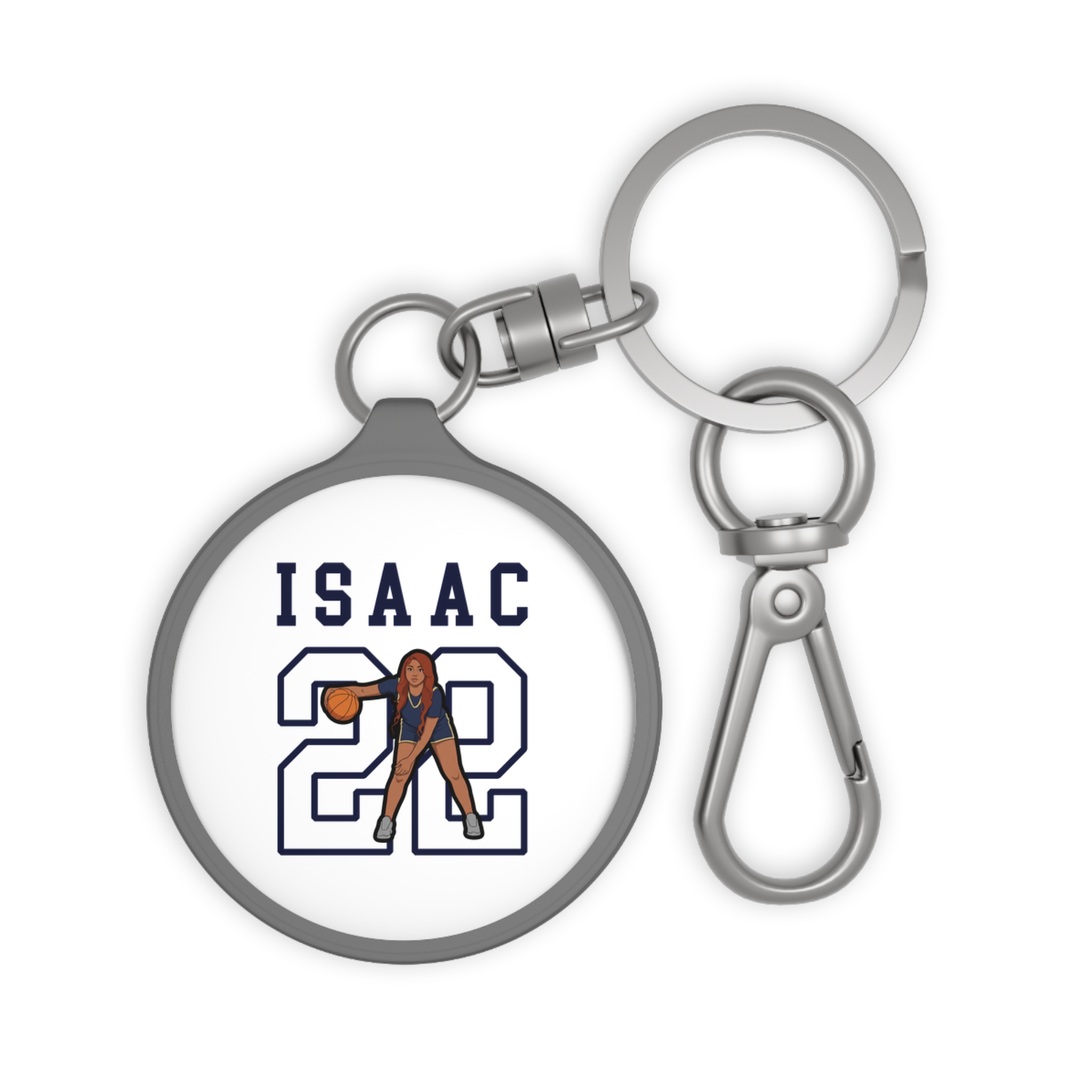 Keychain — character_shirsey in Grey