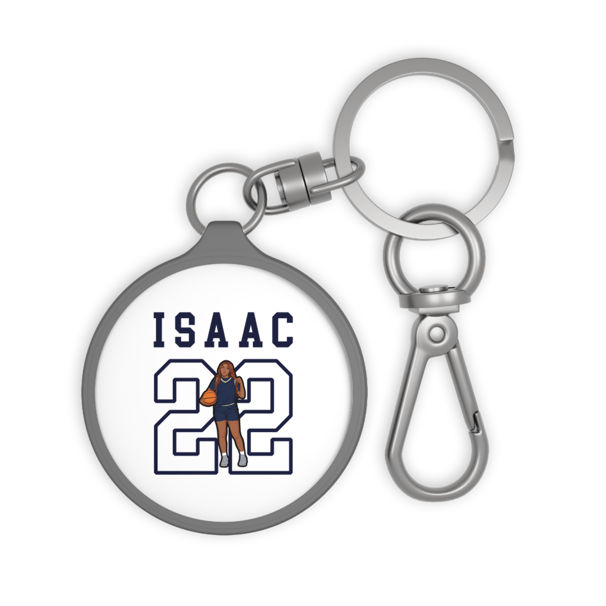 Keychain — character_shirsey in Grey